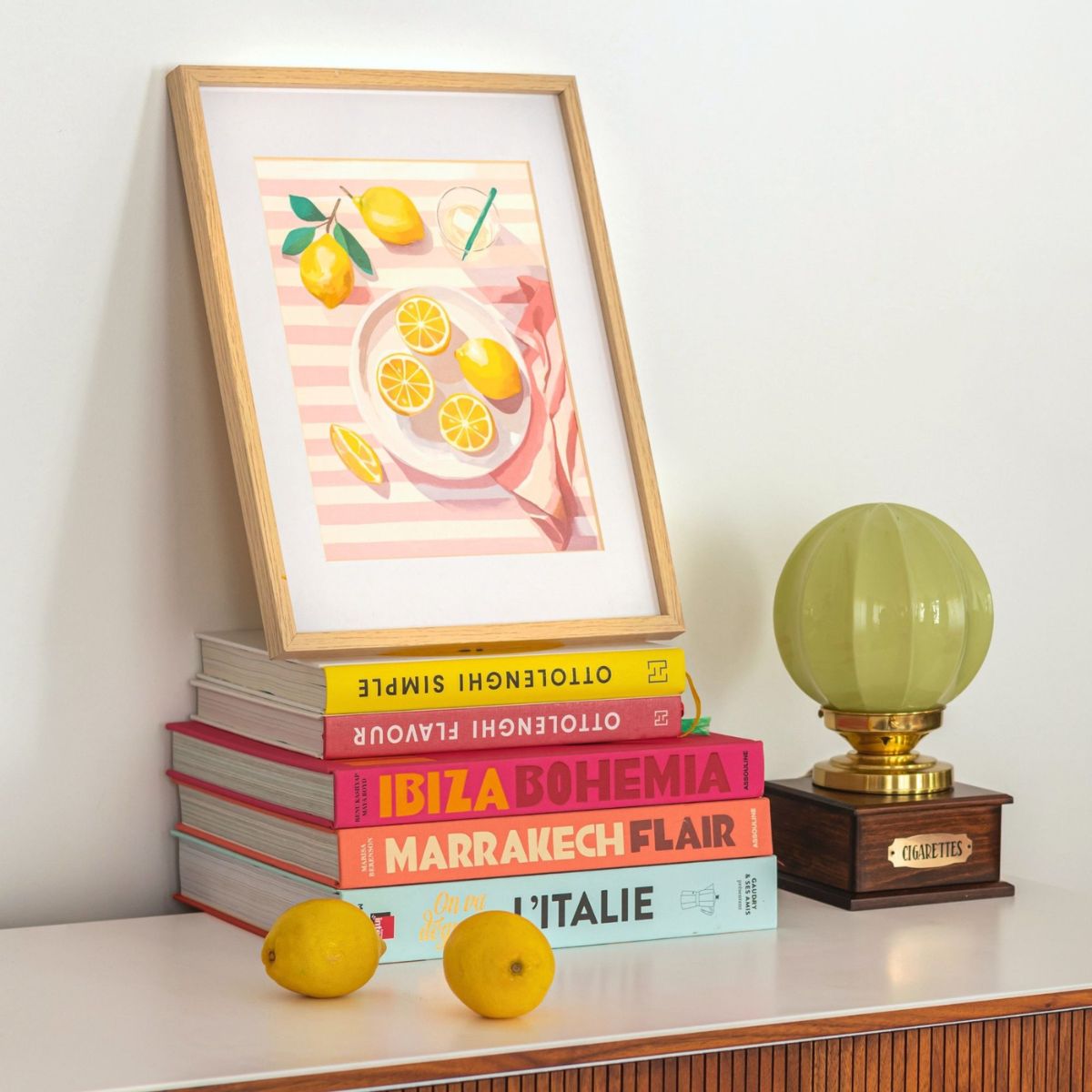 Paint by number kit - Menton lemons