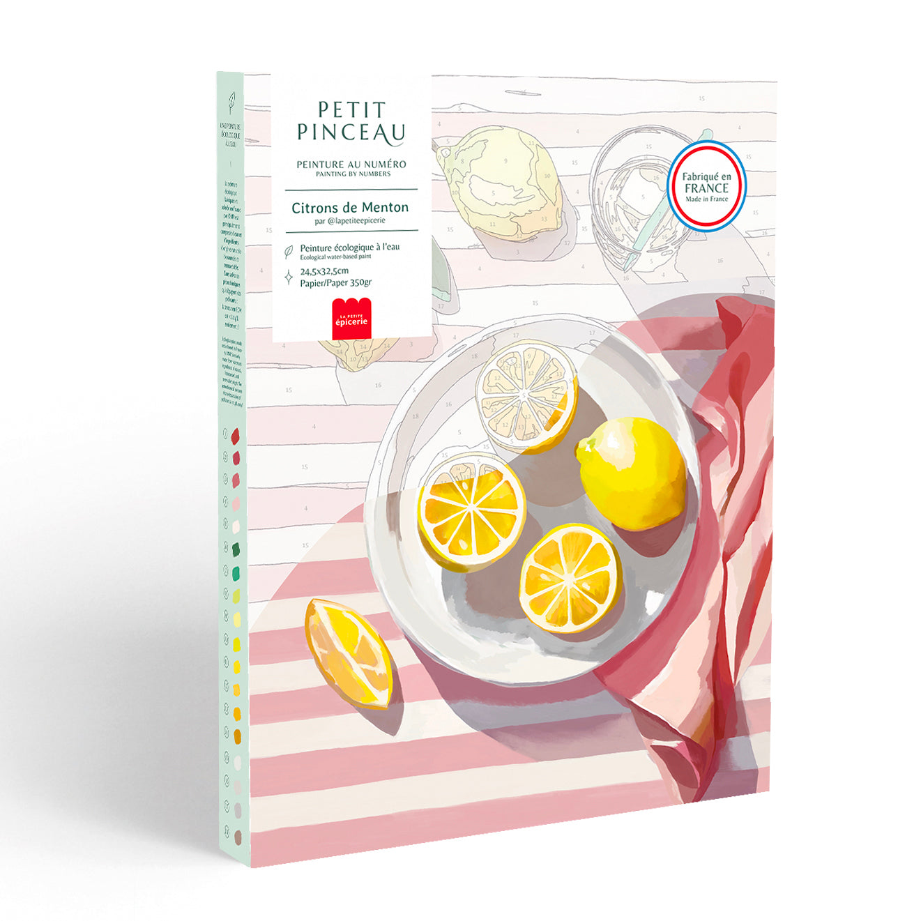 Paint by number kit - Menton lemons
