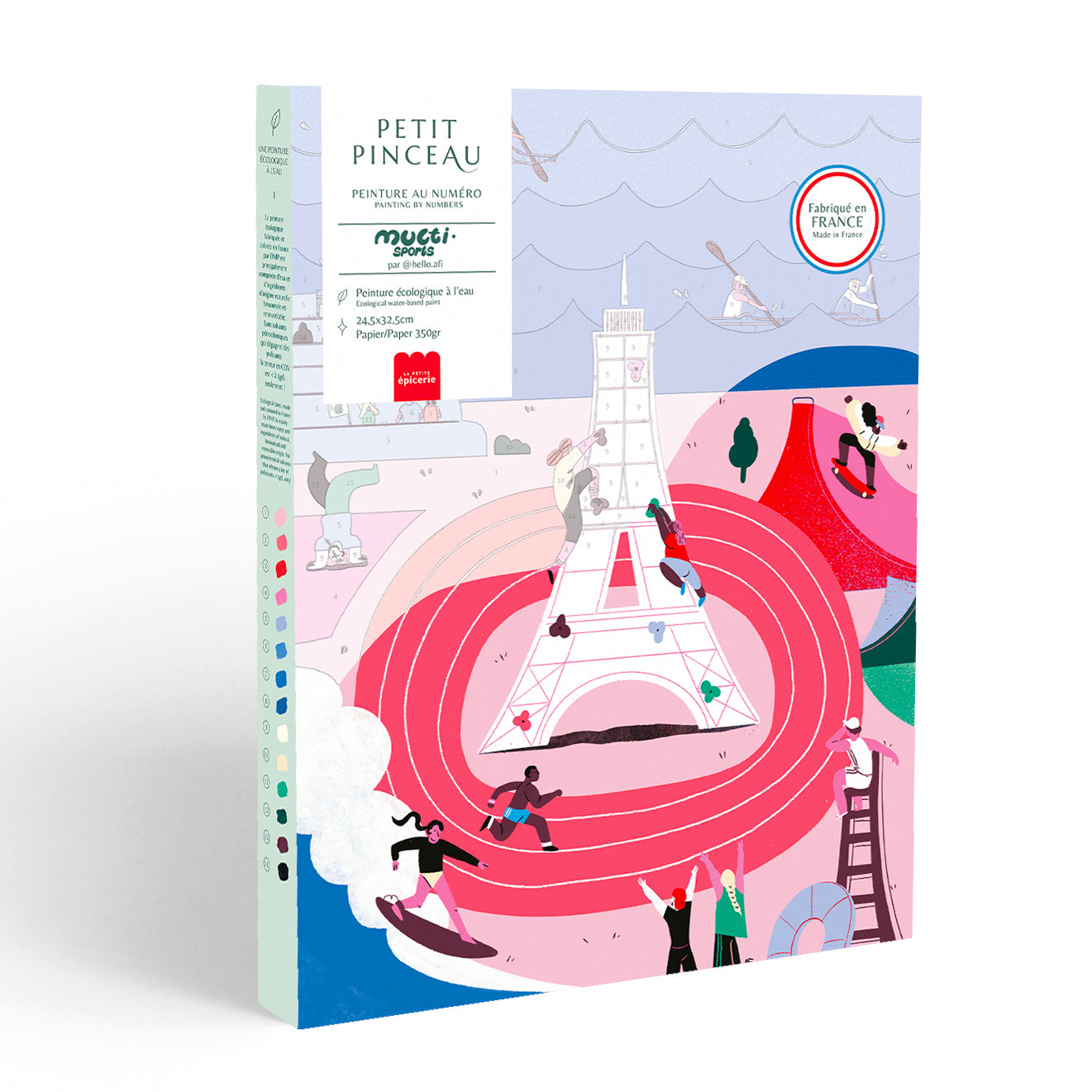 Kit peinture au numéro - Multi Sports