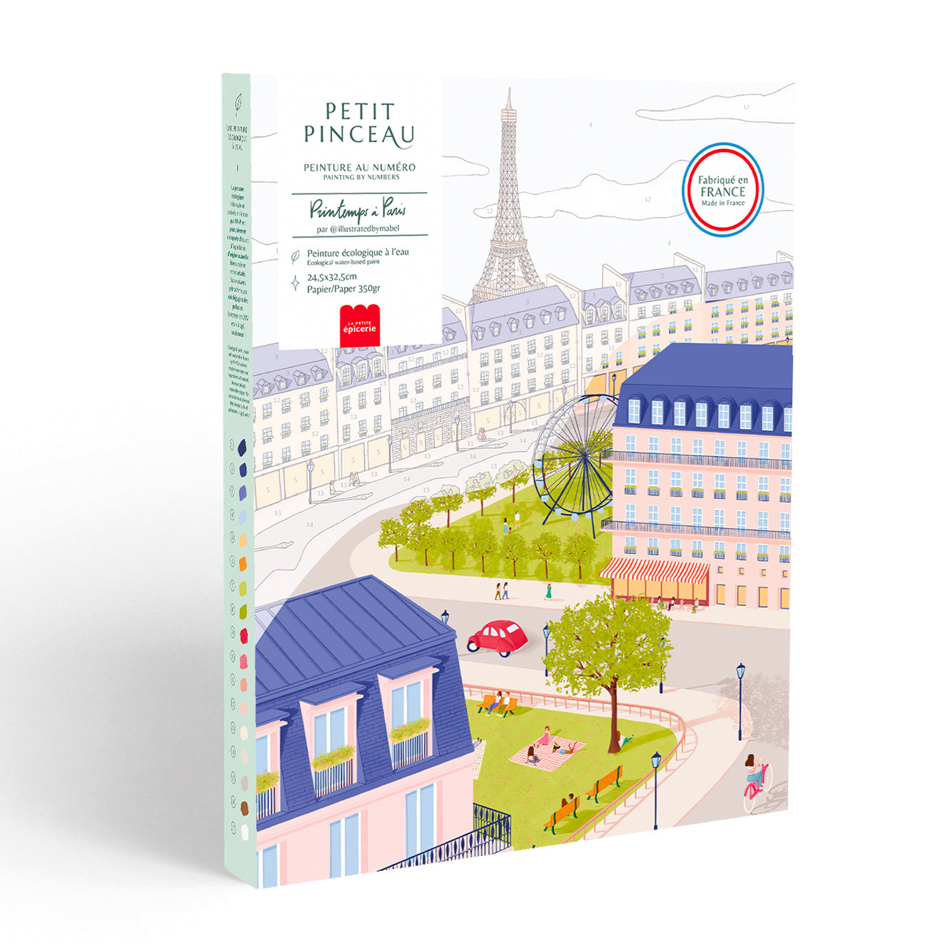 Kit peinture au numéro - Un Printemps à Paris