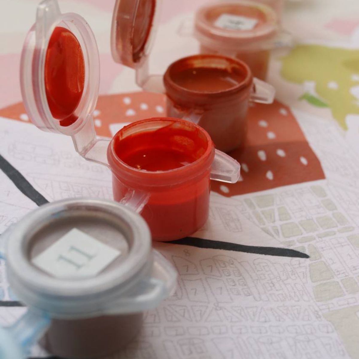 Kit peinture au numéro - La Petite France