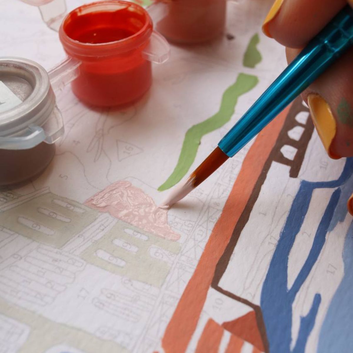 Kit peinture au numéro - La Petite France