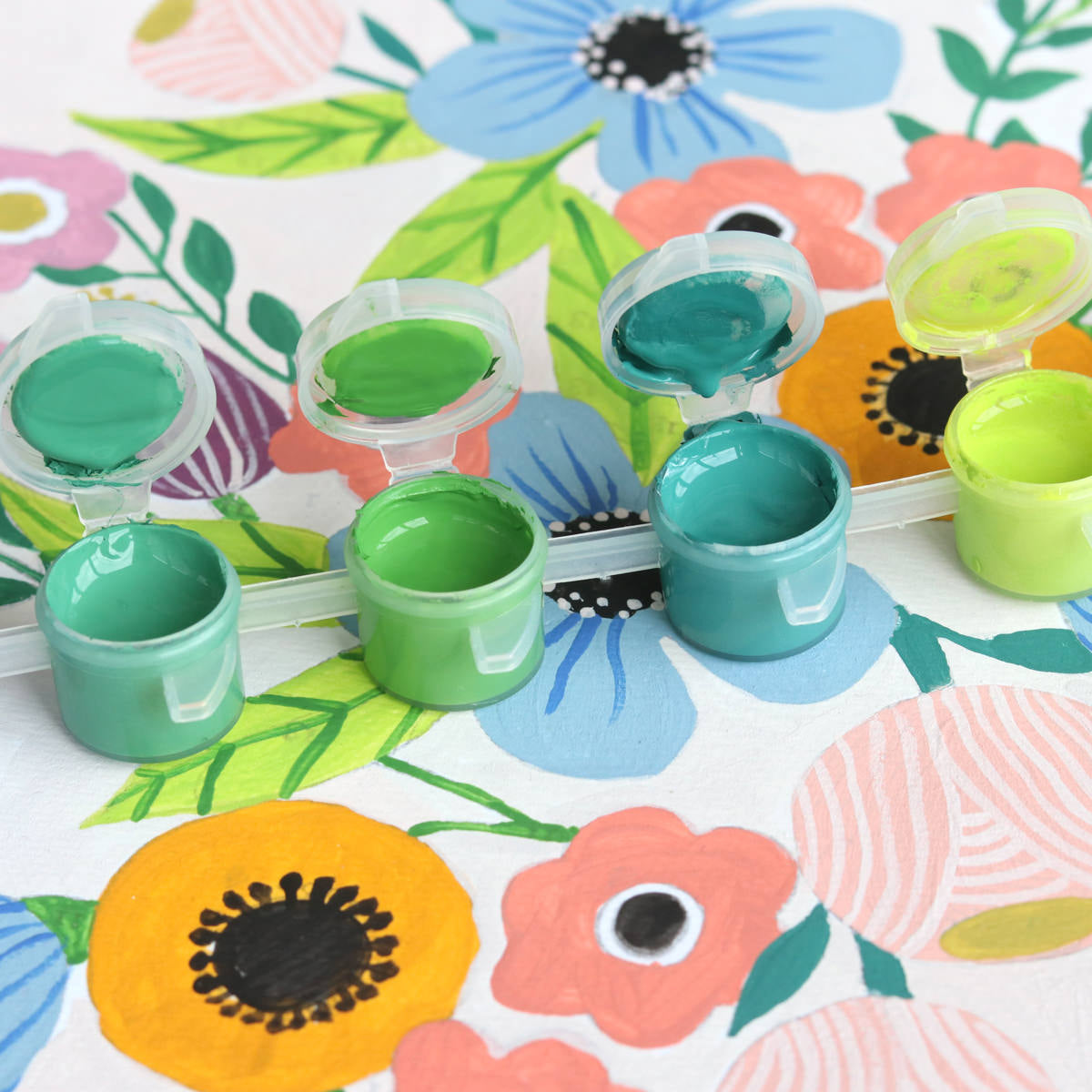 Kit peinture au numéro - Flowers