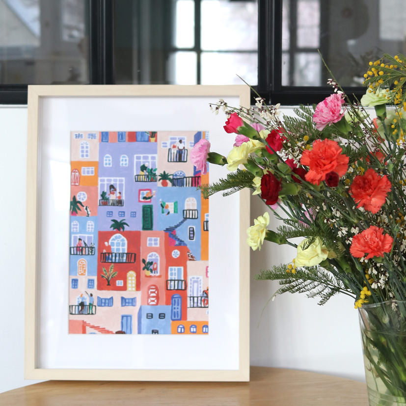Kit peinture au numéro - Home together