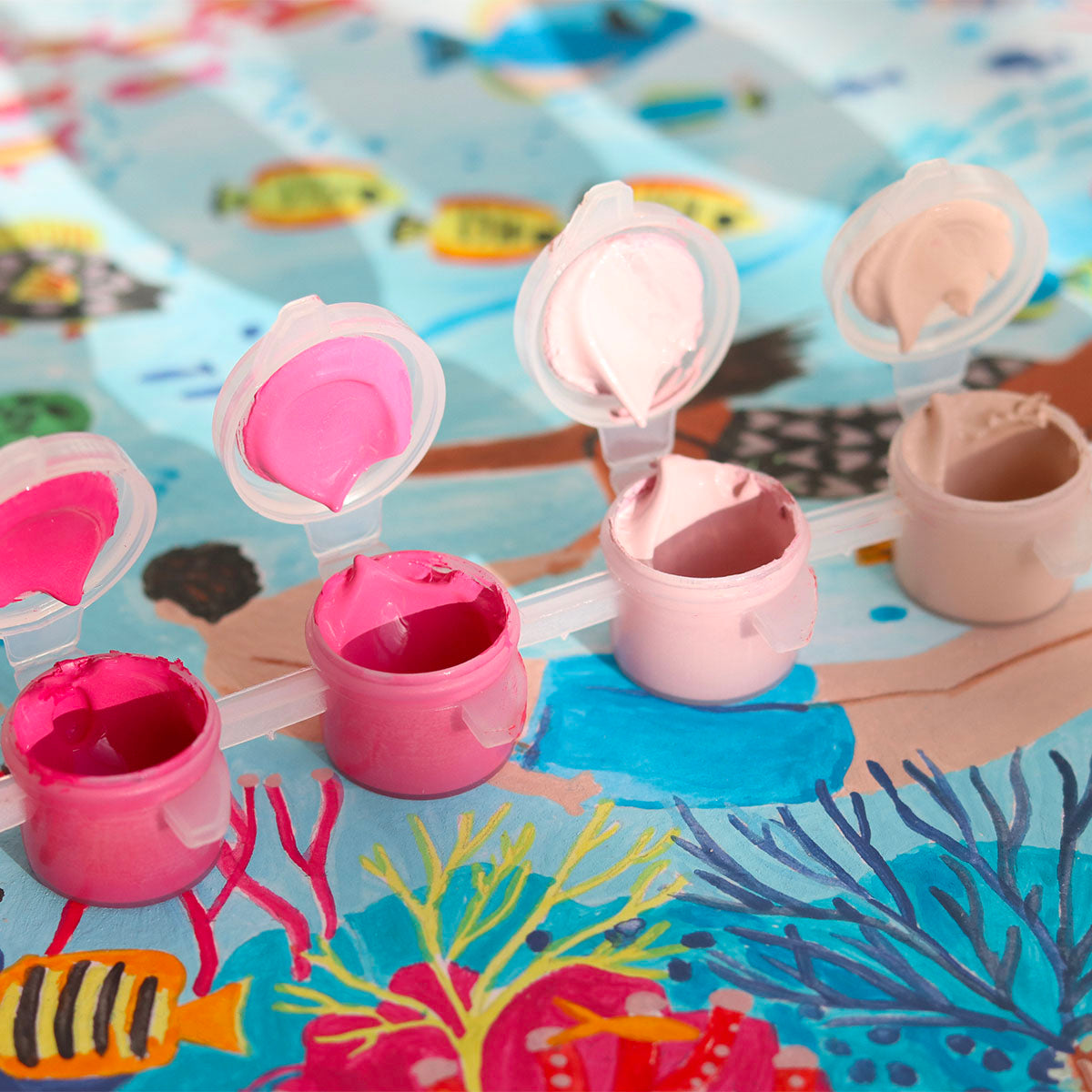 Kit peinture au numéro - Coral reef