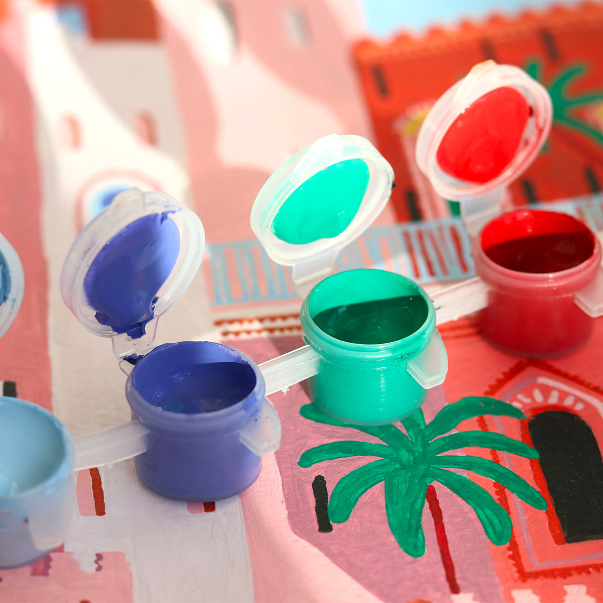 Kit peinture au numéro - Sunset in Morocco