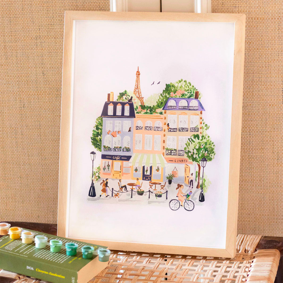 Paint by number kit - Paris