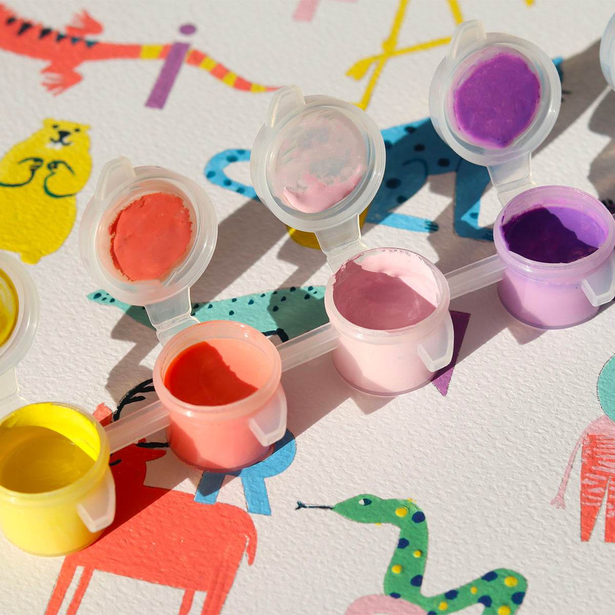 Kit peinture au numéro - Animal gang