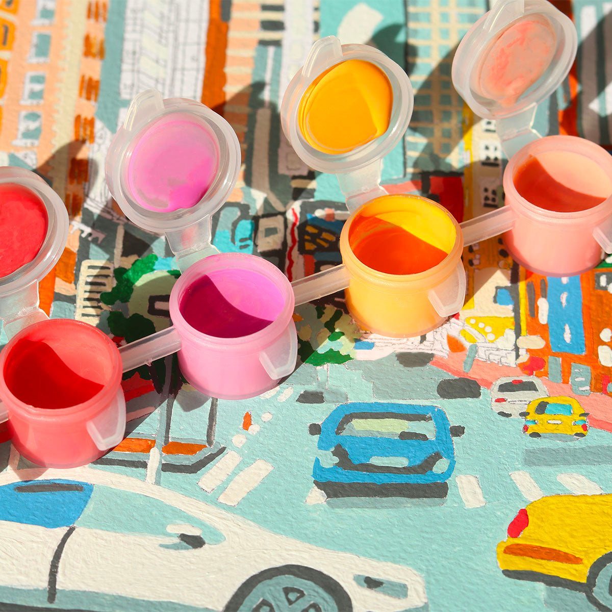 Kit peinture au numéro - Broadway and west 53rd