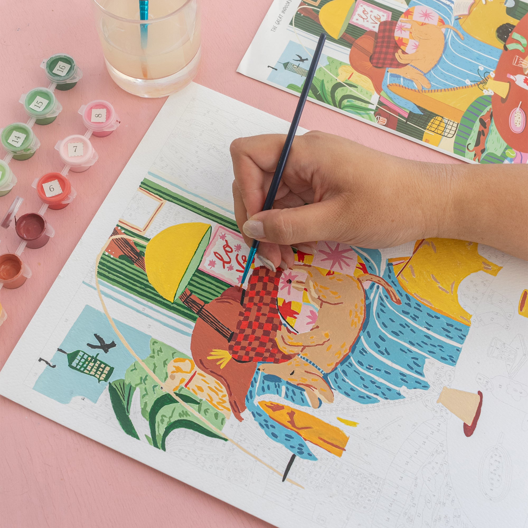 Kit de peinture au numéro - The Great Indoors