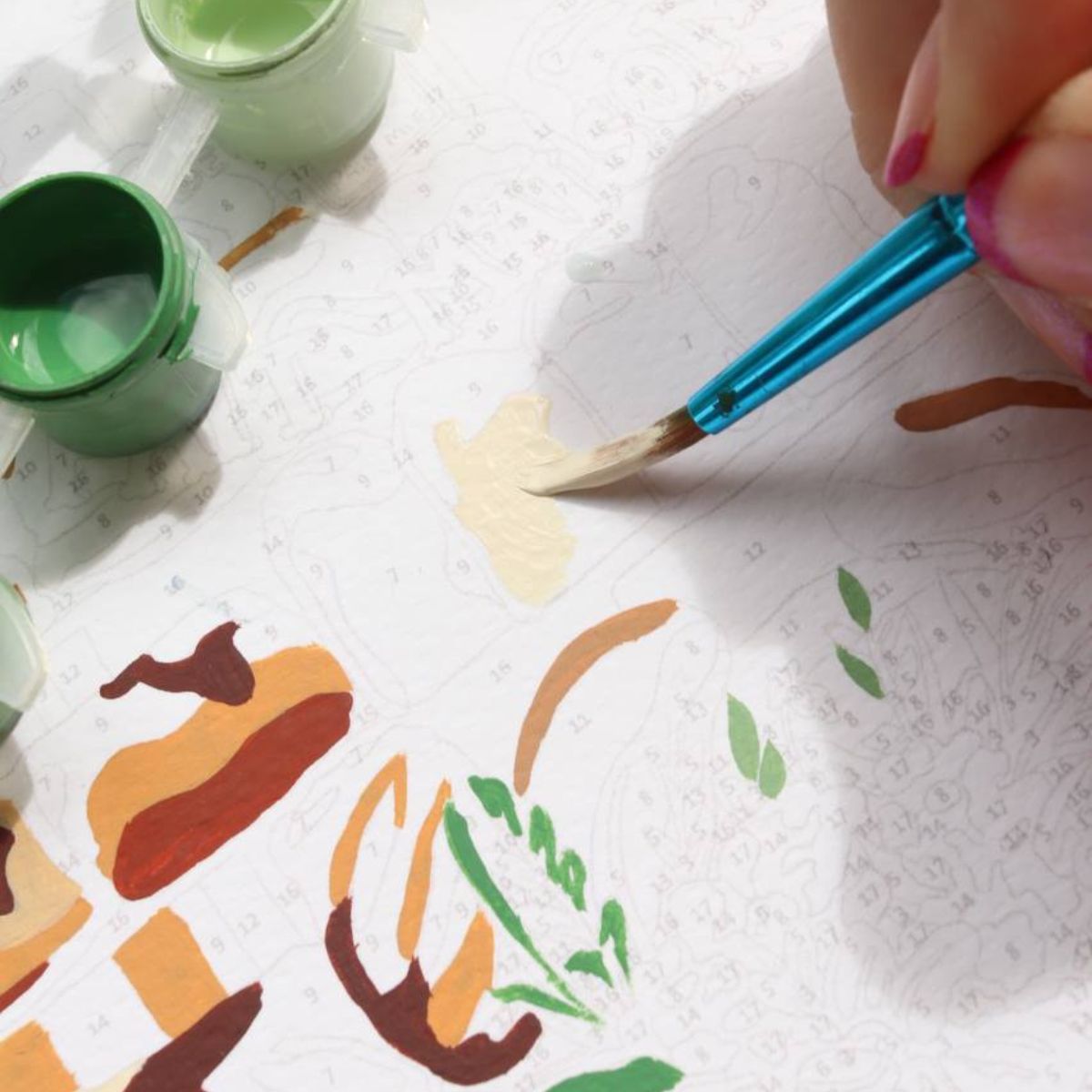 Kit peinture au numéro - Boulangerie Parisienne