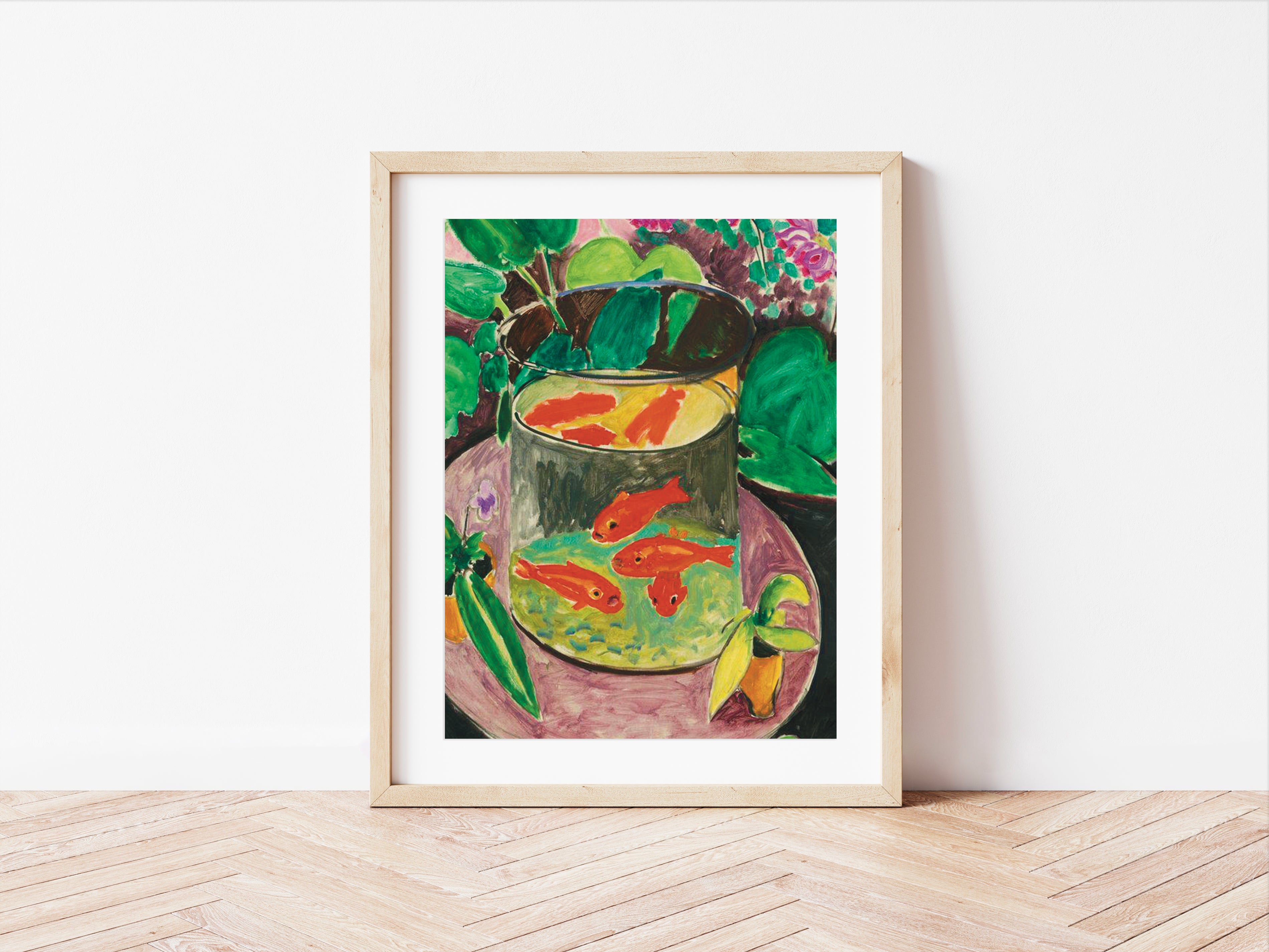 Kit de peinture au numéro - Les Poissons rouges, Henri Matisse