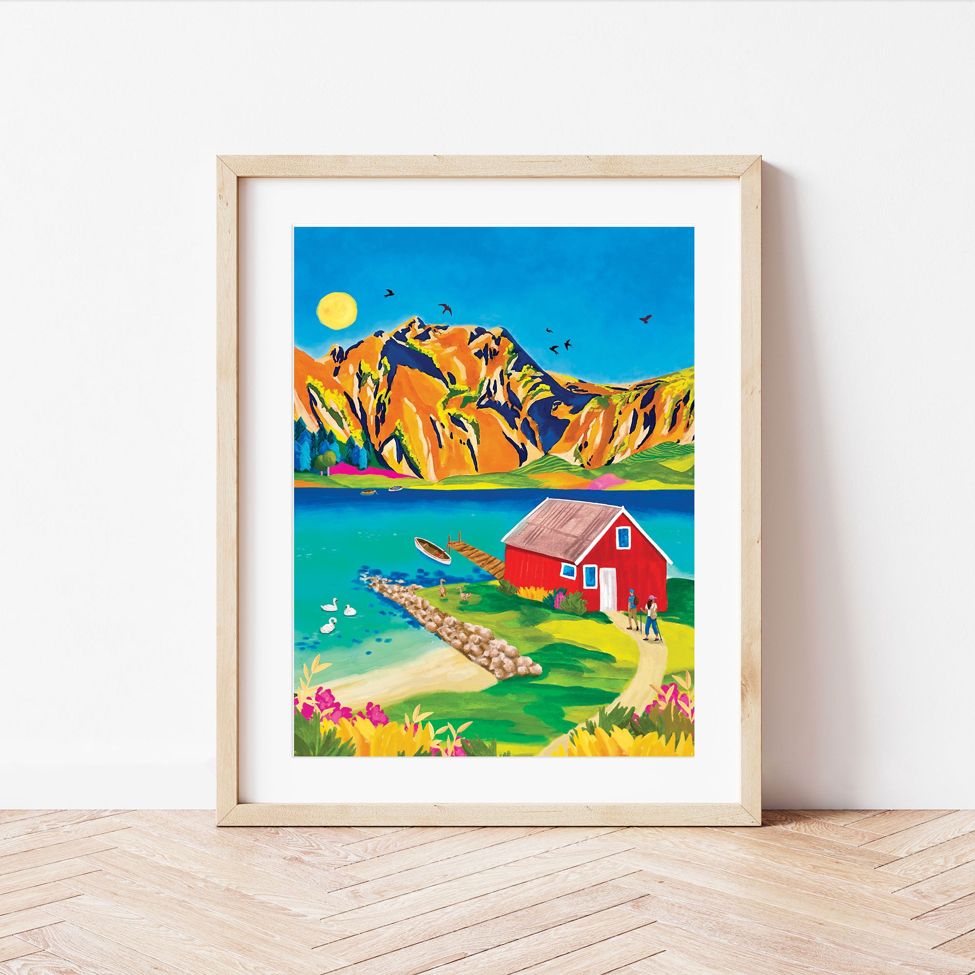 Kit de peinture au numéro - Randonnée en Norvège