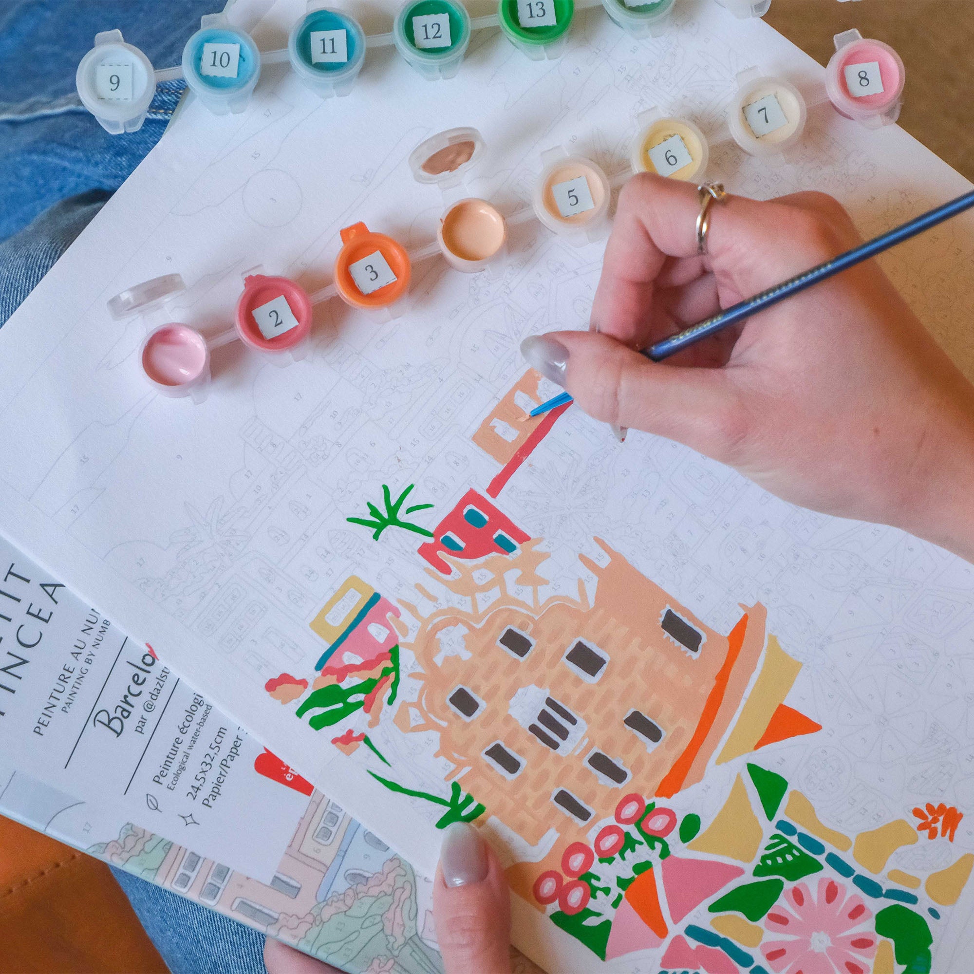 Paint by number kit - Walk in the coves