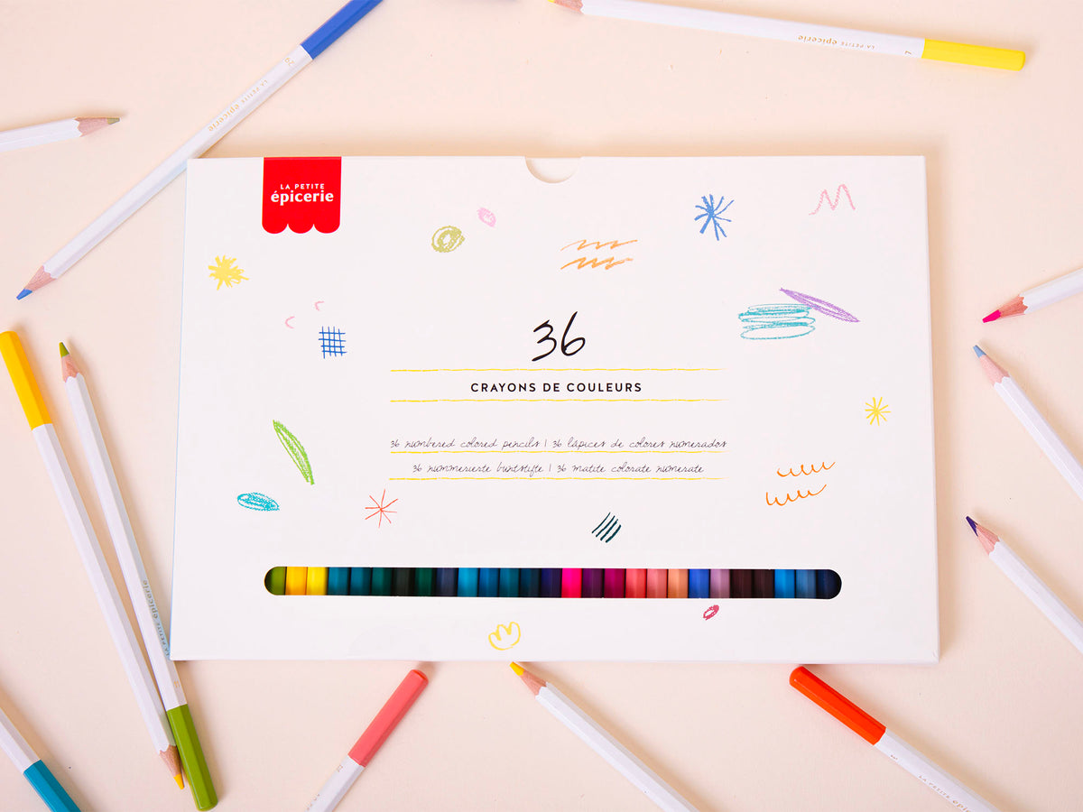 Coffret coloriage au numero Petit Crayon