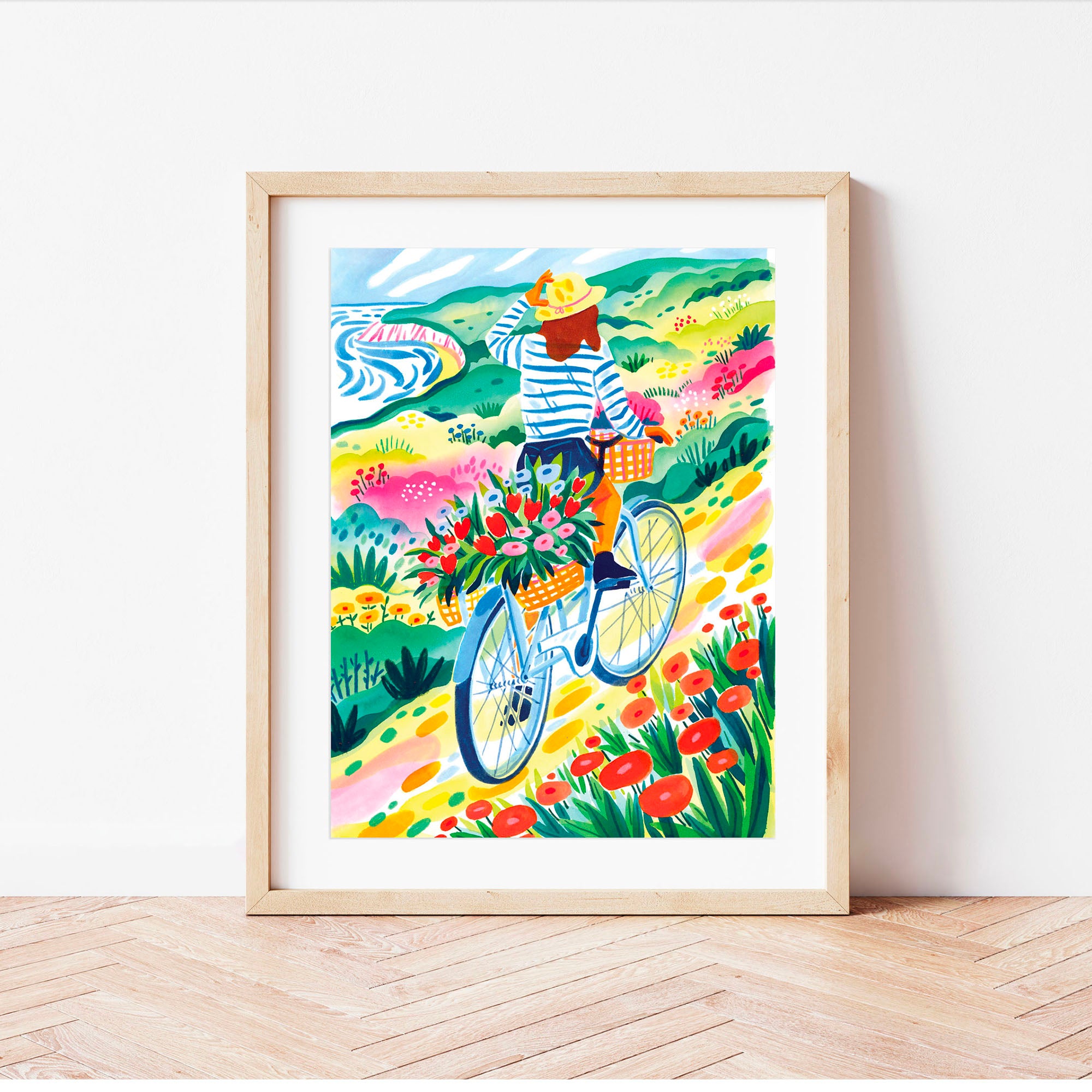 Kit de peinture au numéro - Promenade près de l'océan