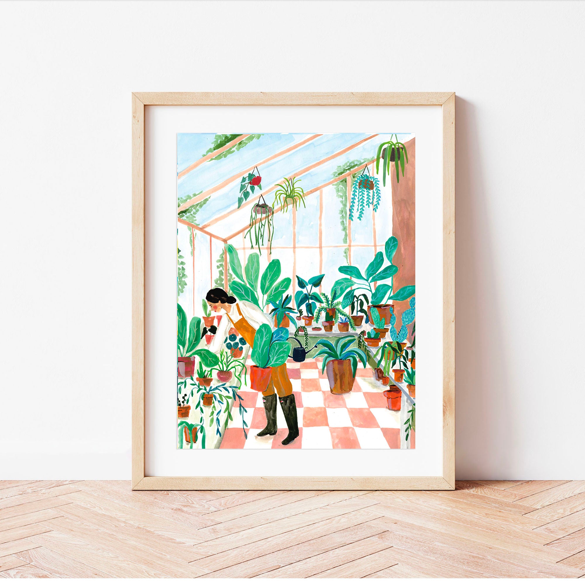 Kit de peinture au numéro - Greenhouse