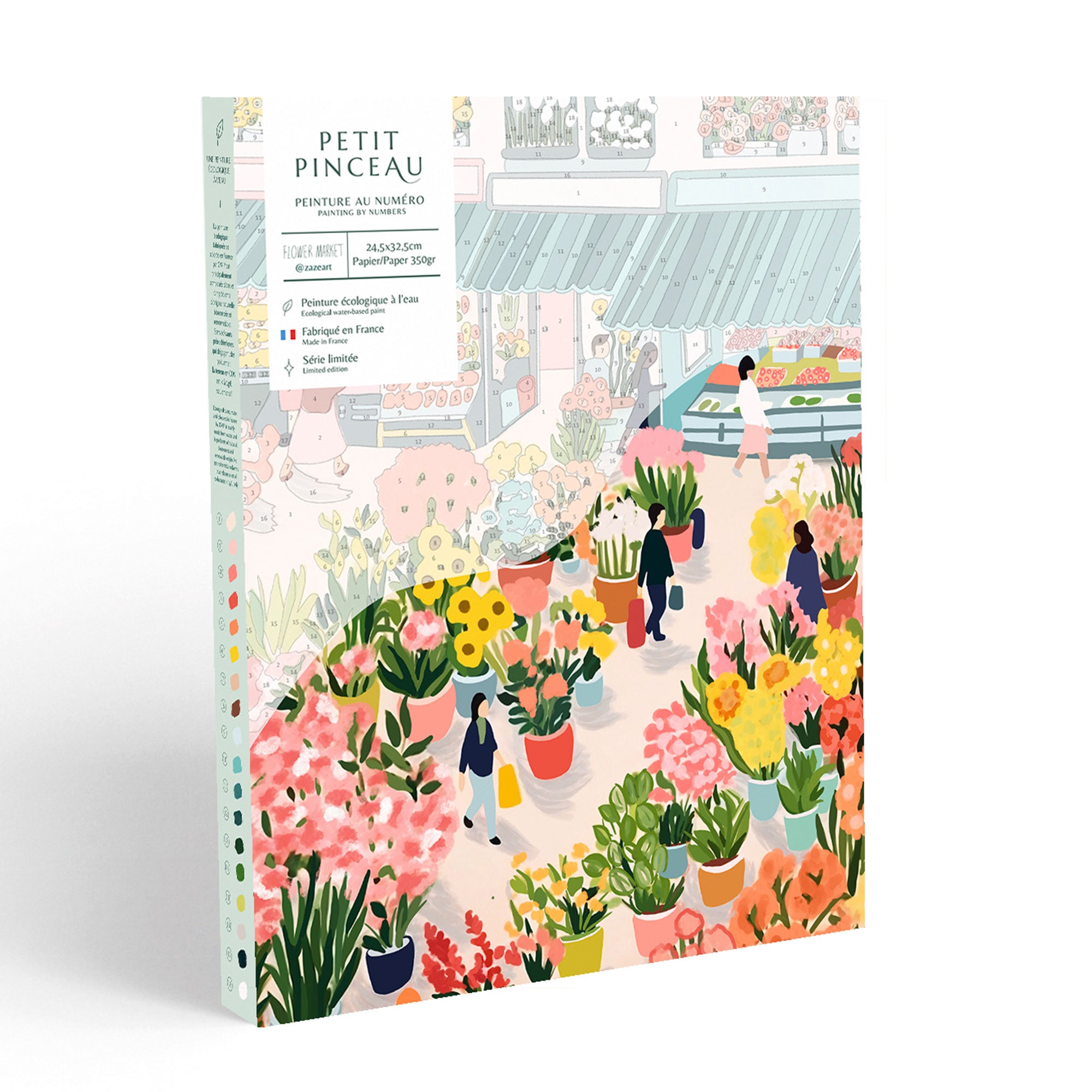 Kit peinture au numéro - Flower Market