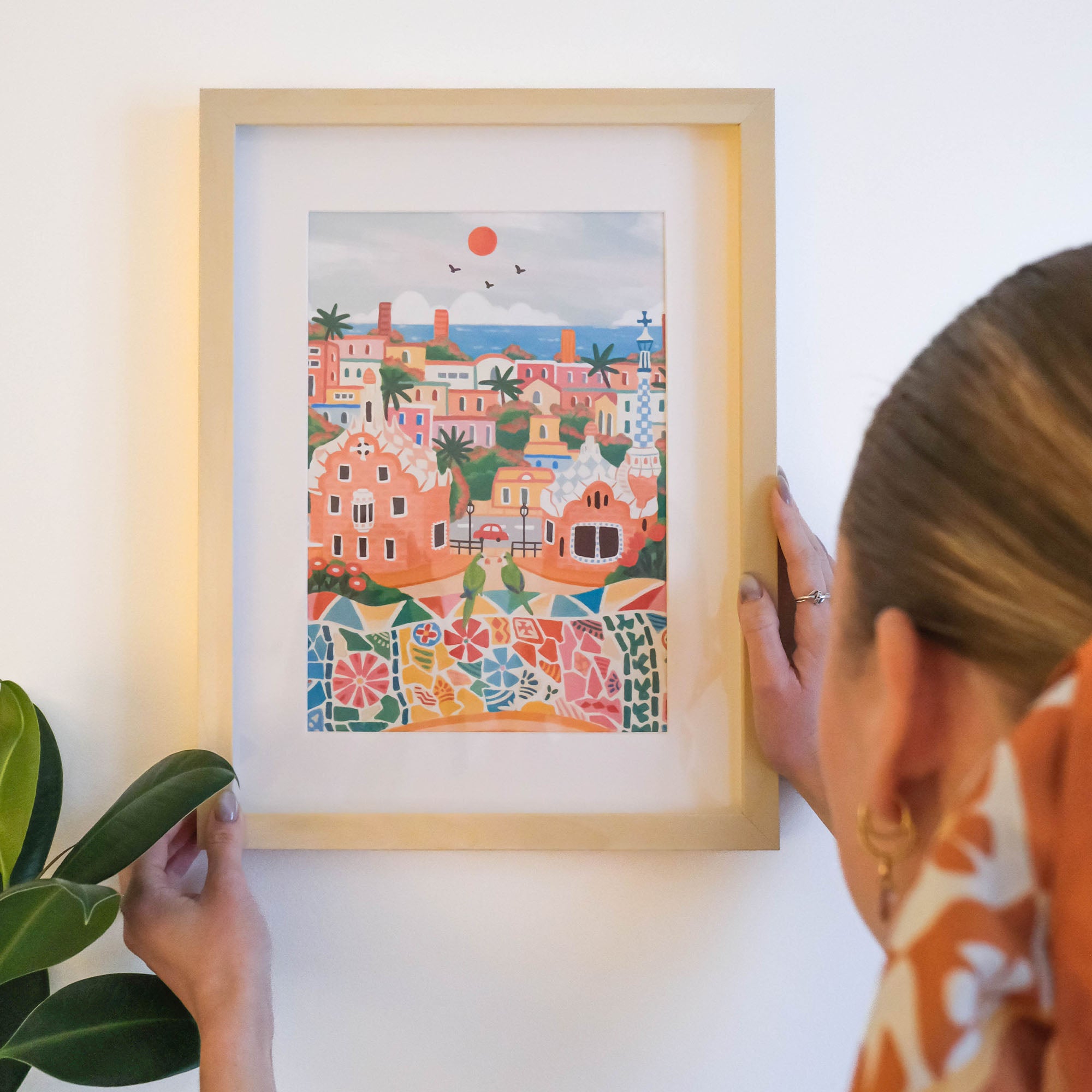 Paint by number kit - Walk in the coves