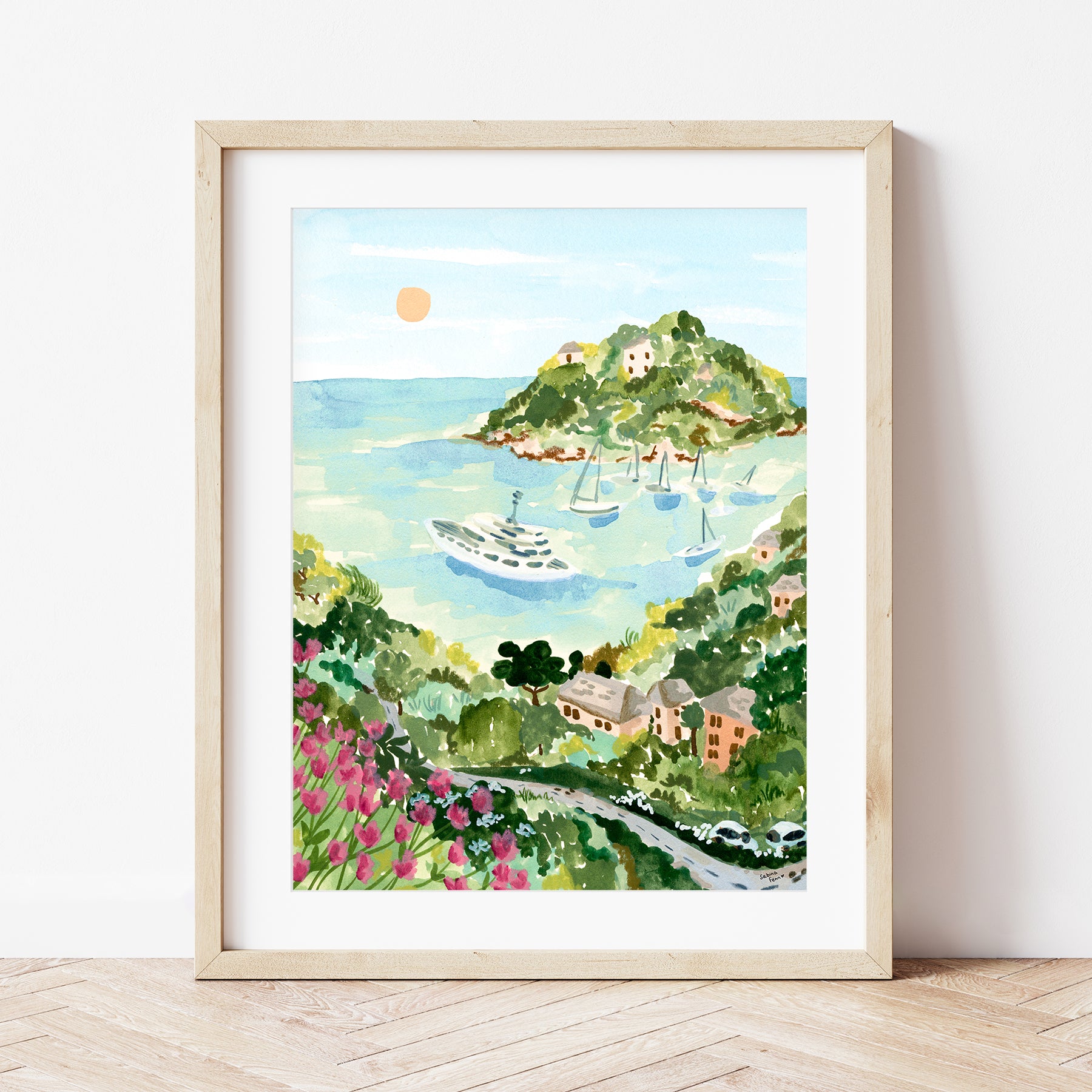 Paint by number kit - Walk in the coves