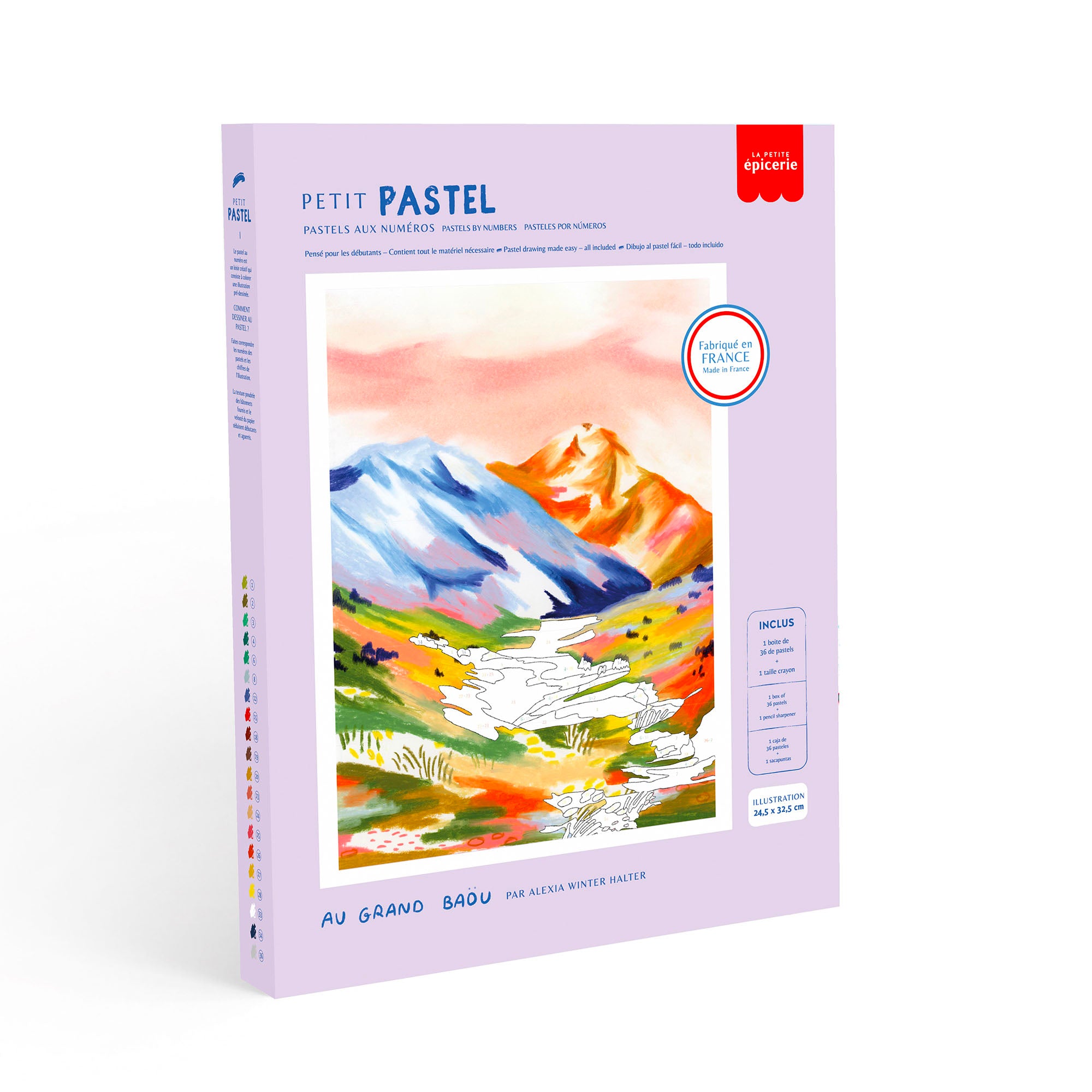 Kit de Pastels aux numéros - Au grand Baöu