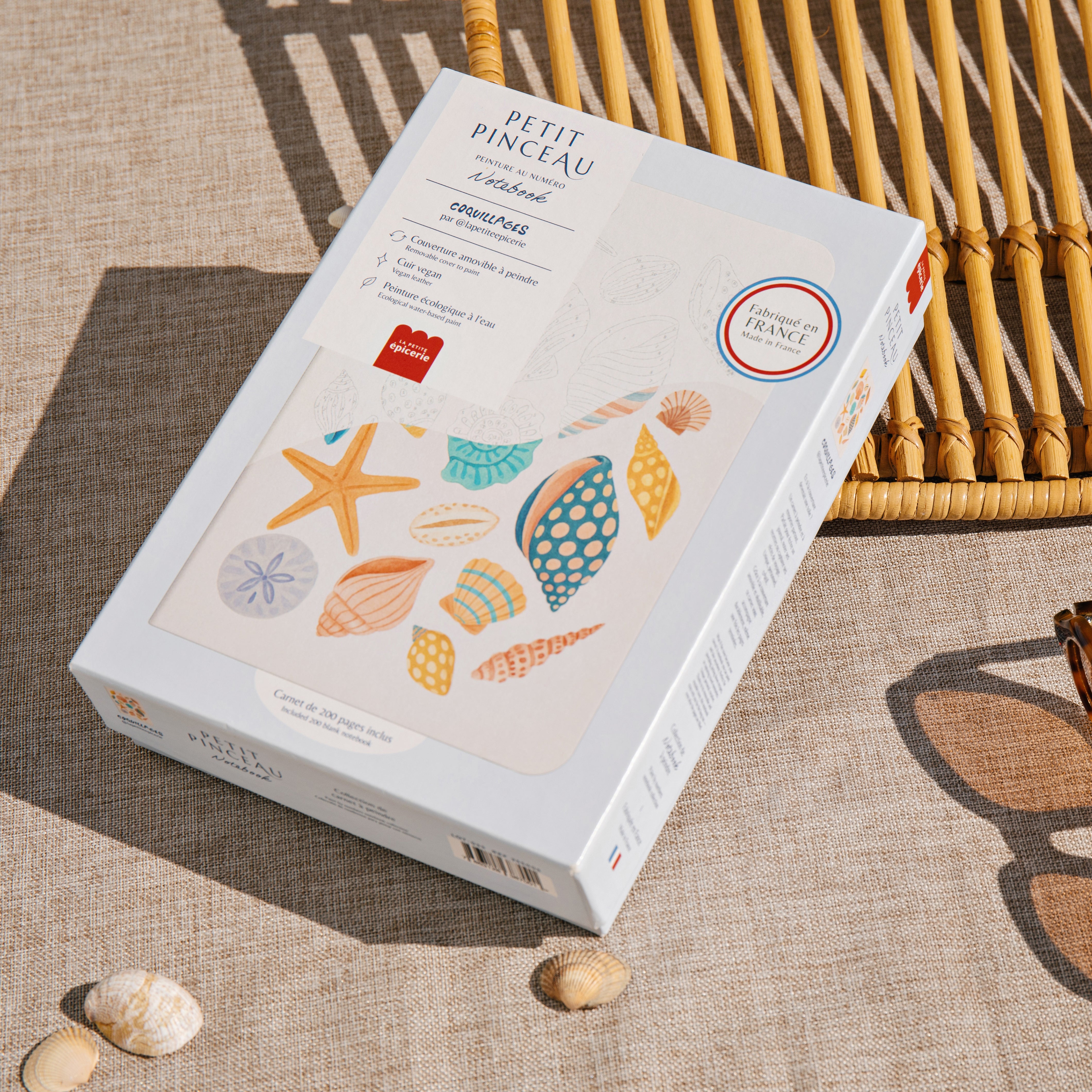 Carnet à peindre - Coquillage