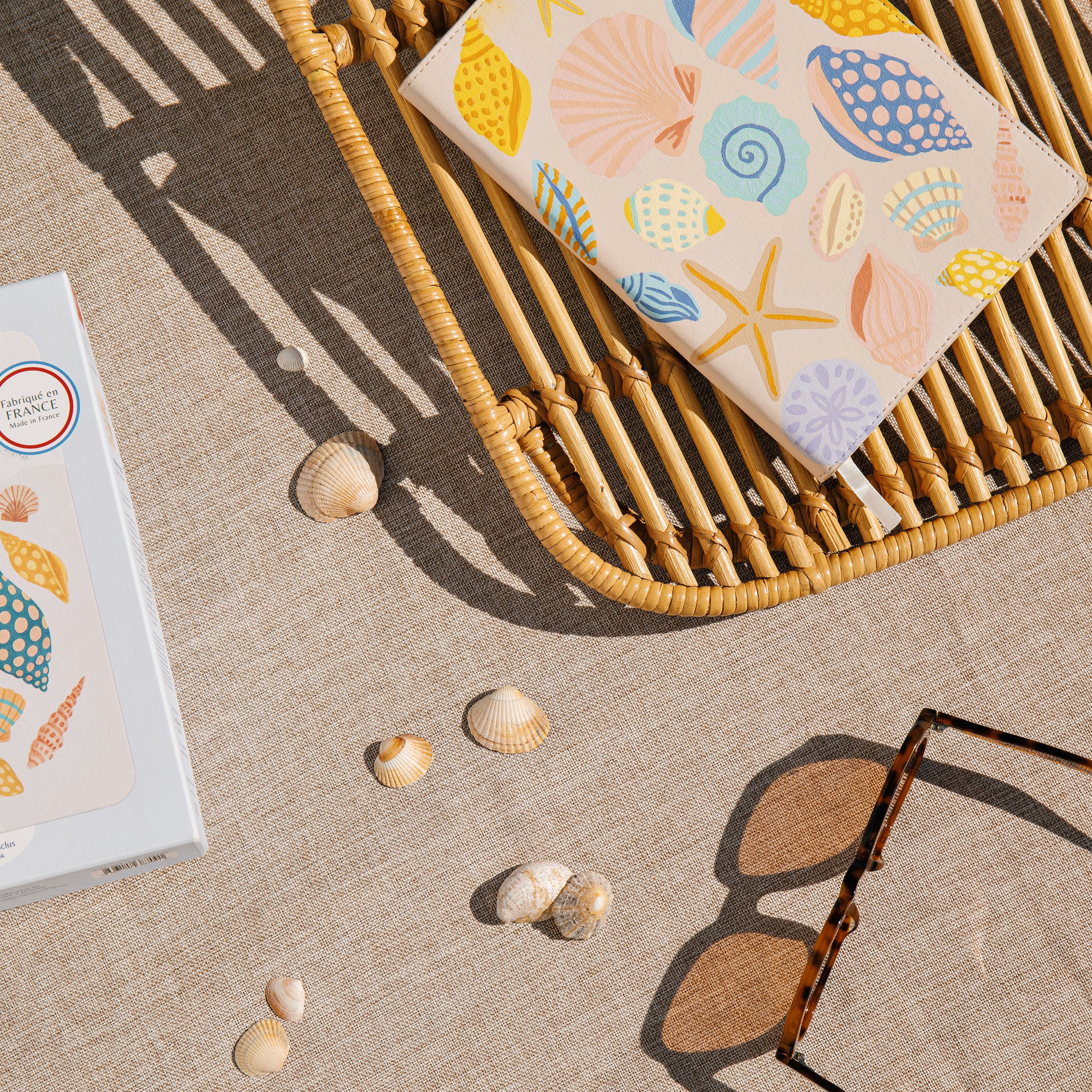 Carnet à peindre - Coquillage