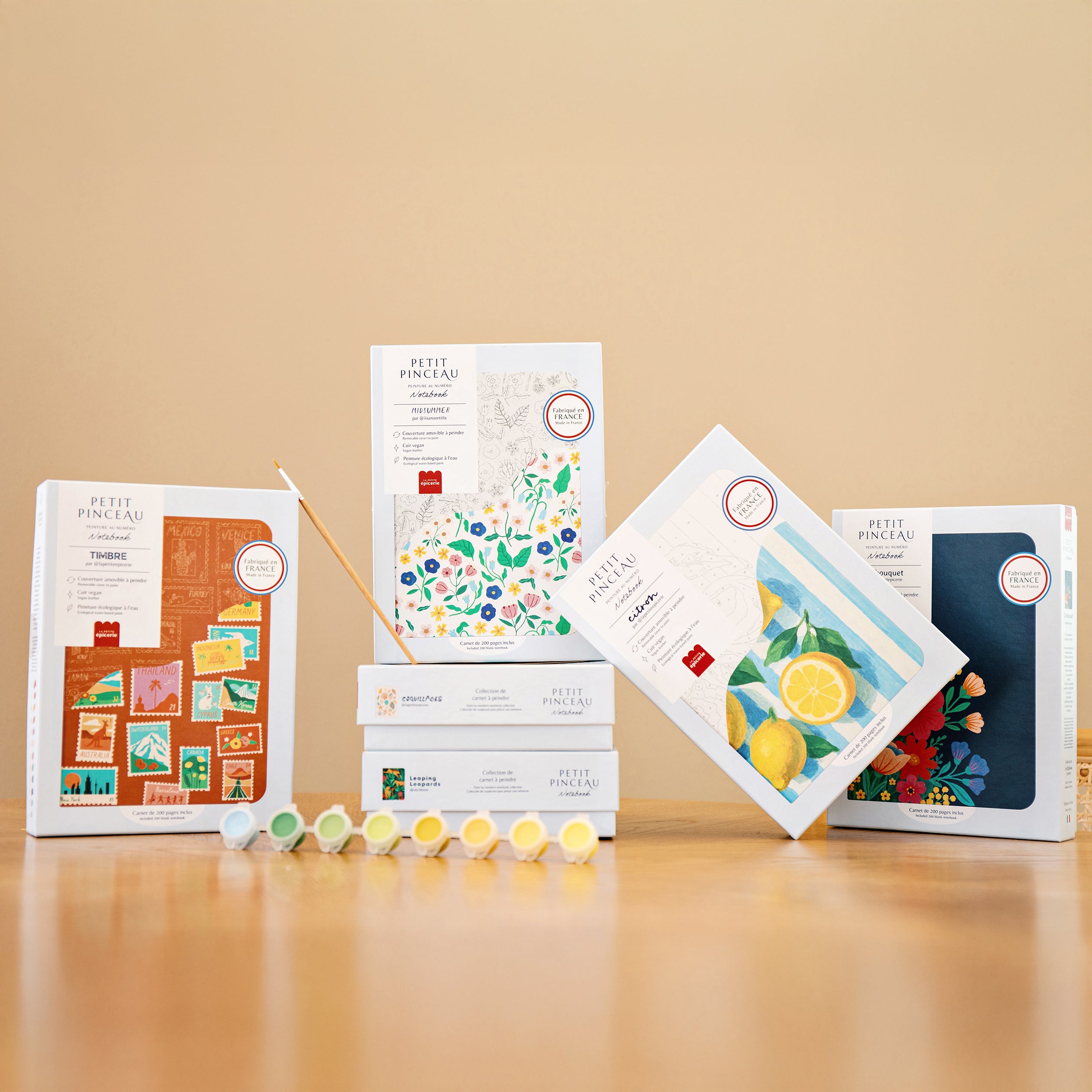 Carnet à peindre - Citrons