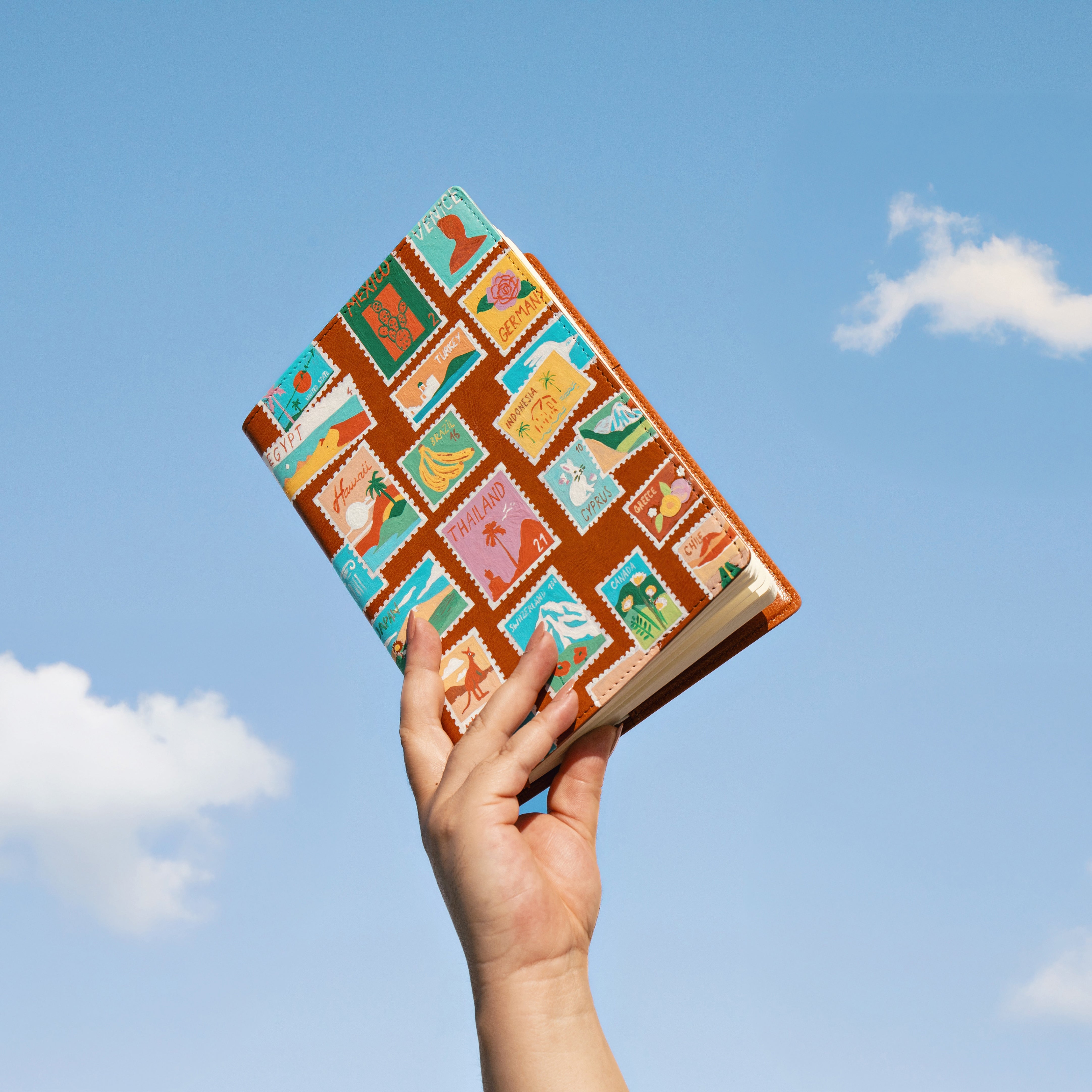 Carnet à peindre - Timbre