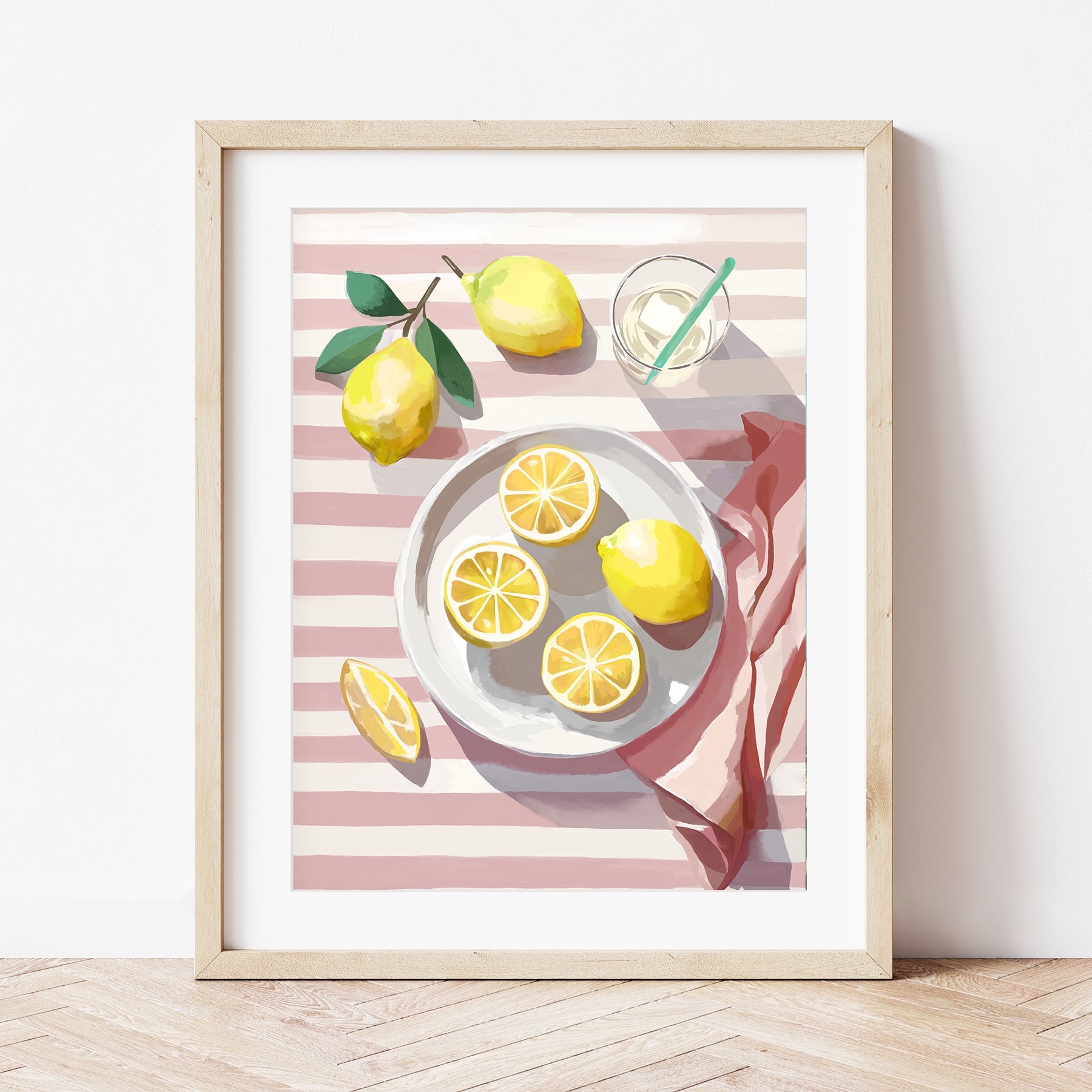 Paint by number kit - Menton lemons