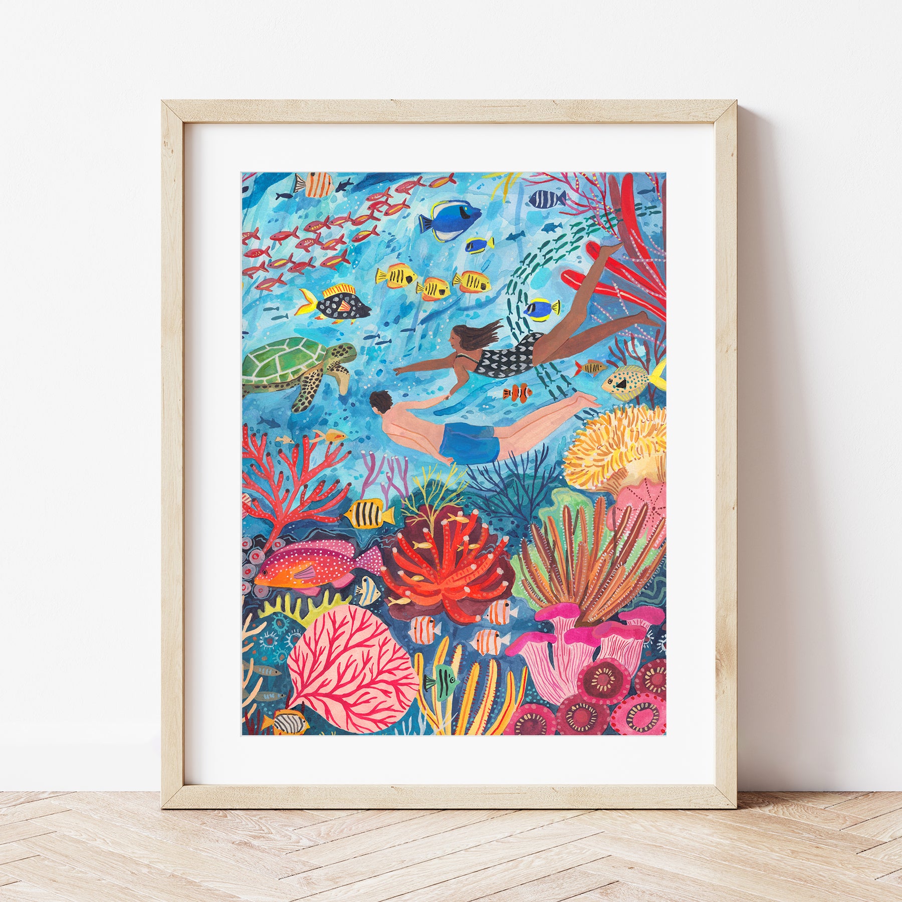 Kit peinture au numéro - Coral reef
