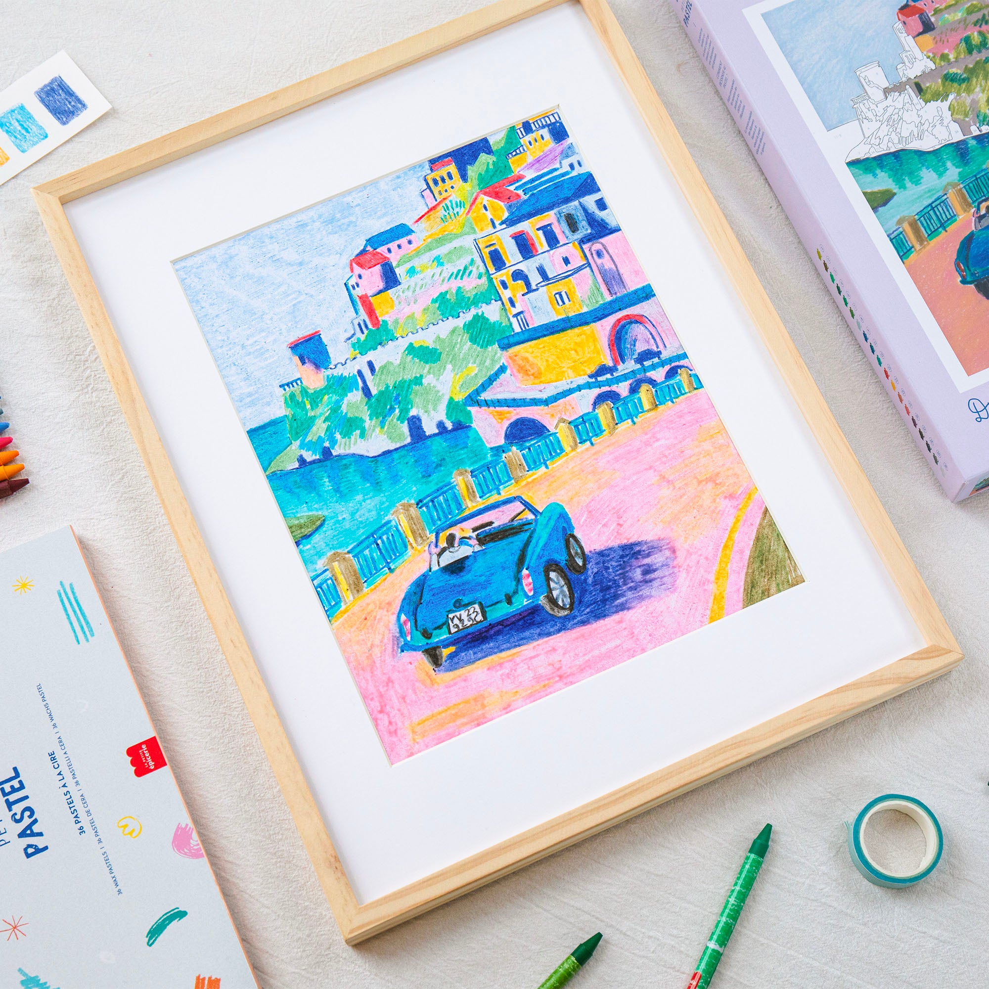 Paint by numbers kit - The Verdon Gorges