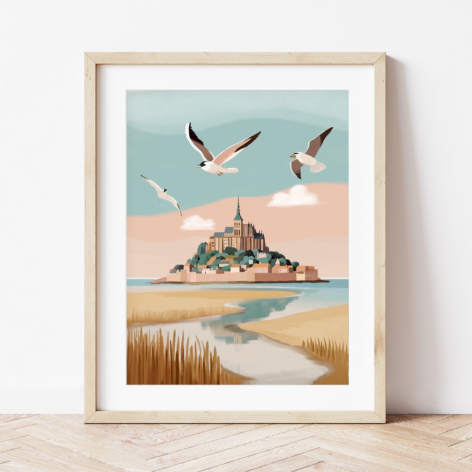 Paint by Number Kit - Mont Saint-Michel