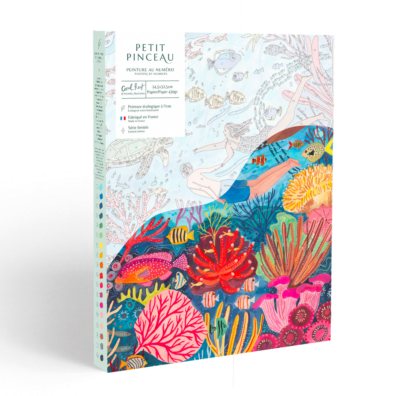 Kit peinture au numéro - Coral reef