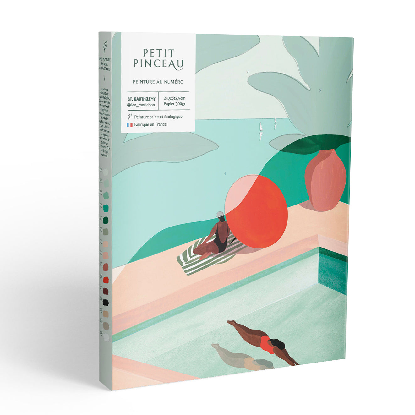 Kit peinture au numéro - St Barthelemy