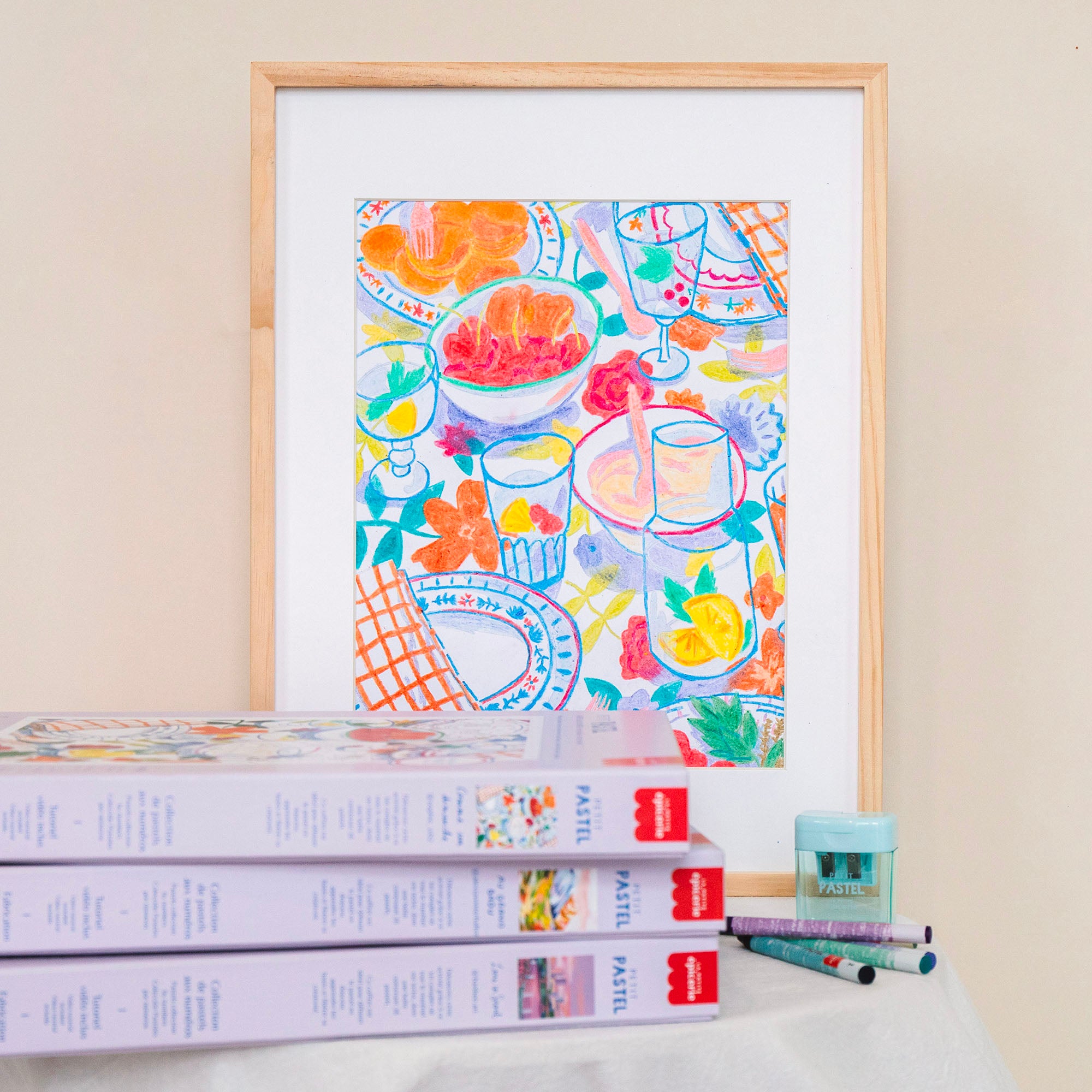 Paint by numbers kit - The Verdon Gorges