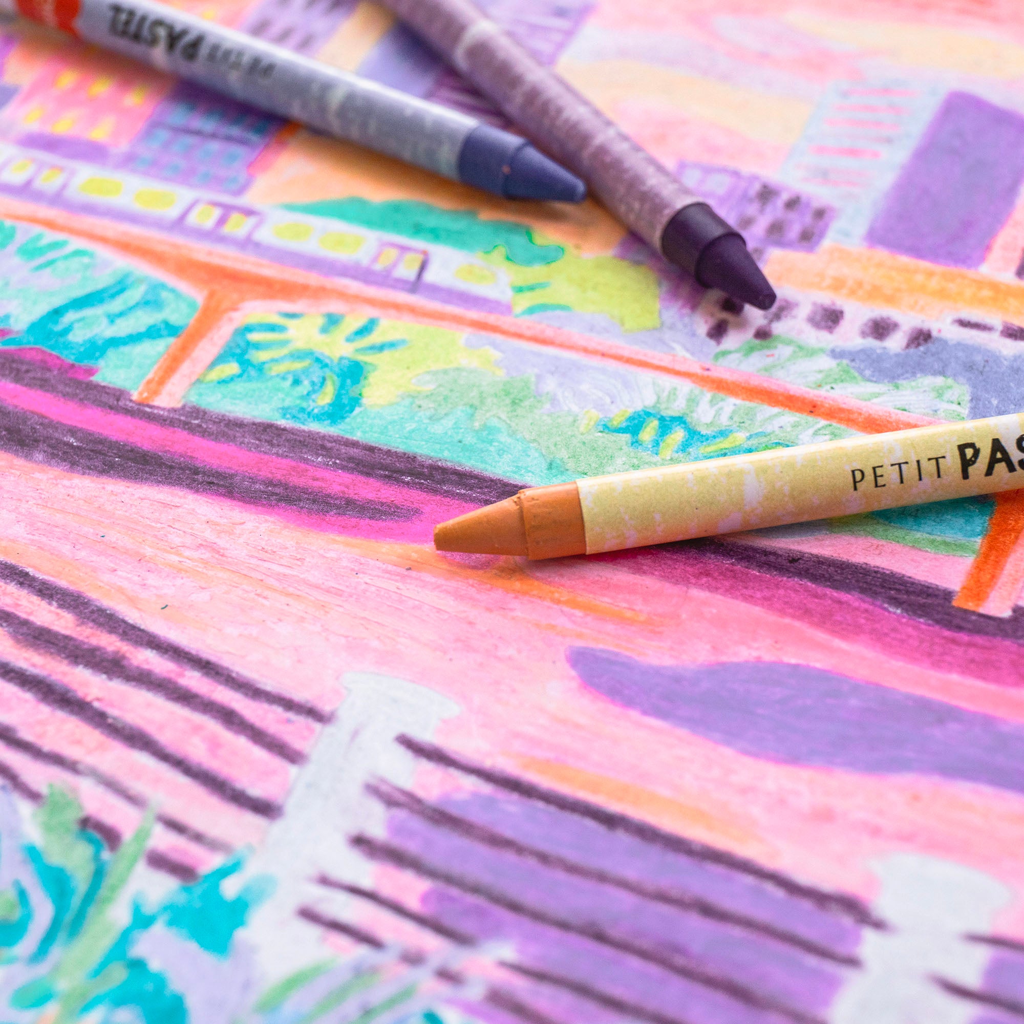 Kit de Pastels aux numéros - Love in Seoul