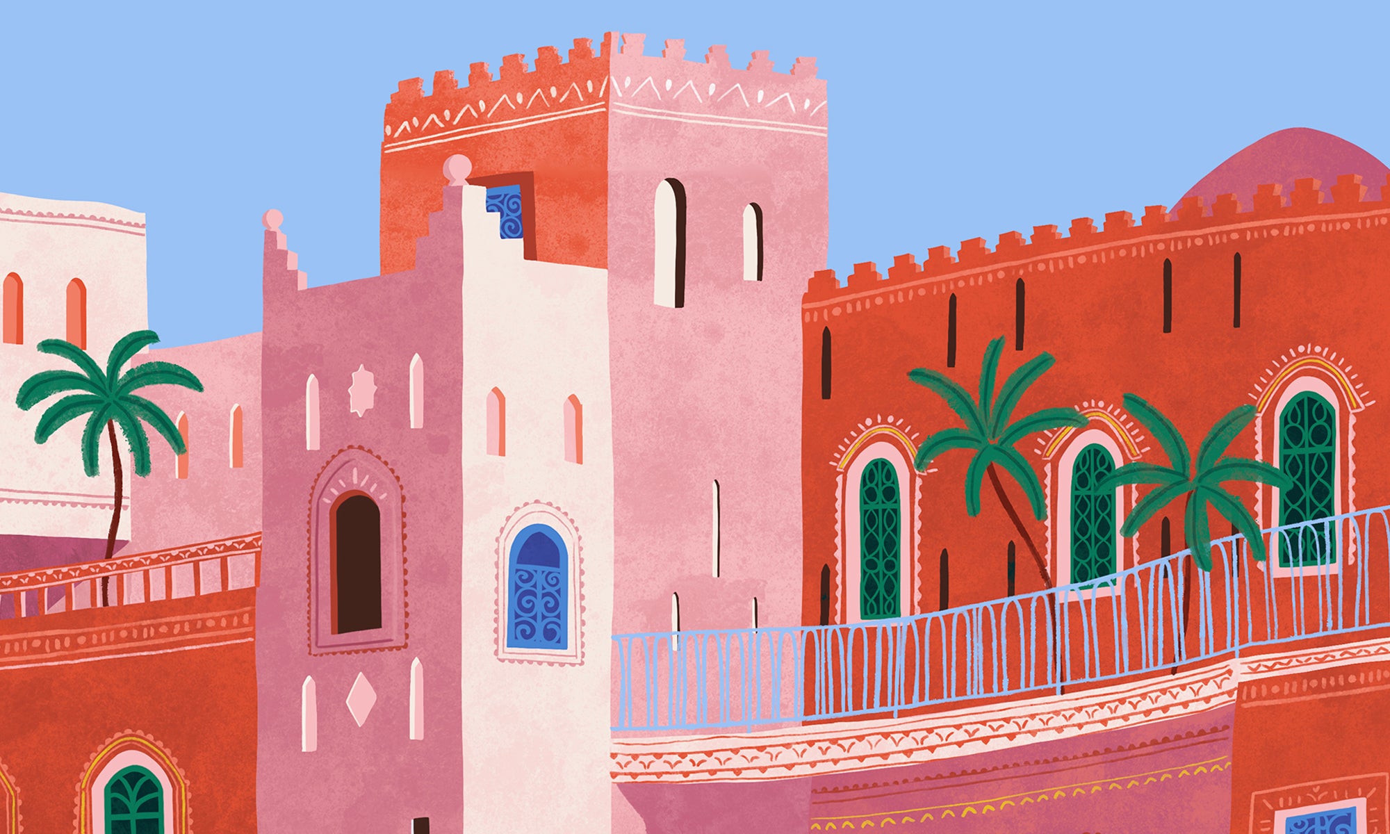 Kit peinture au numéro - Sunset in morocco