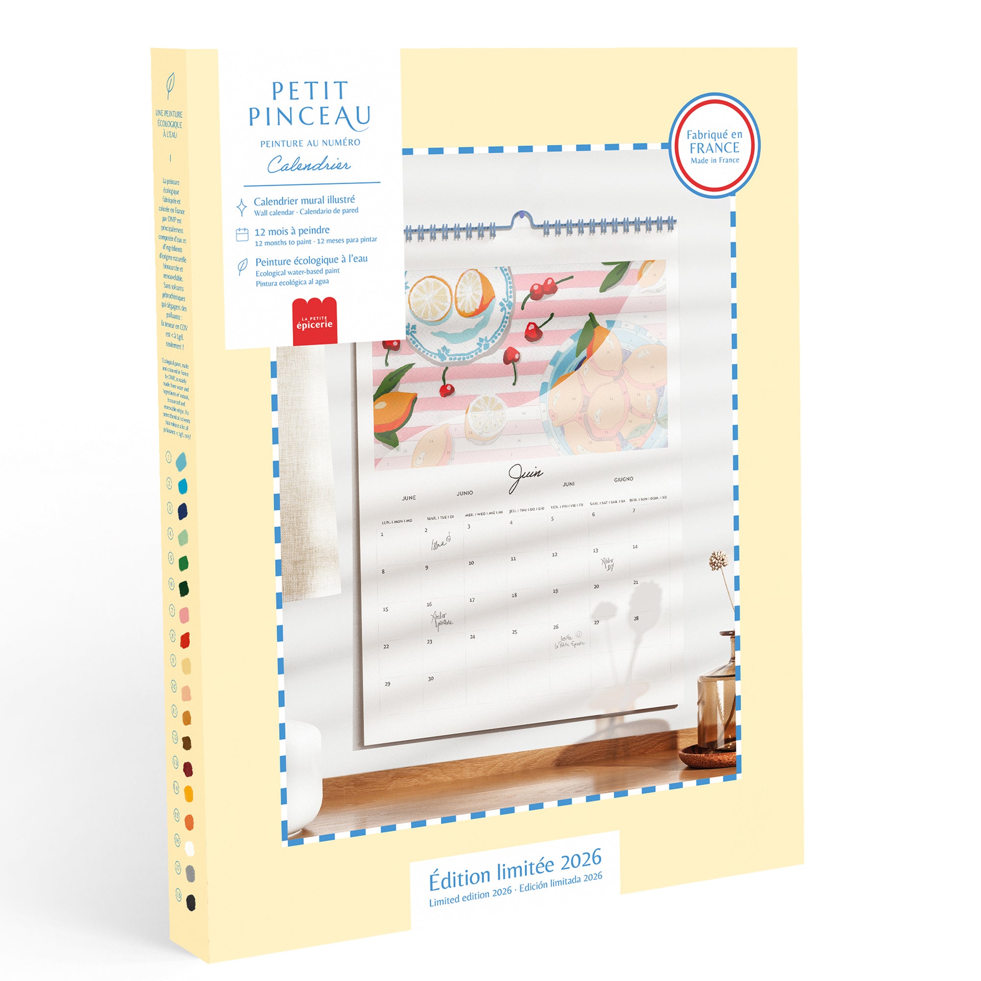 Kit de peinture au numéro - Calendrier 2026