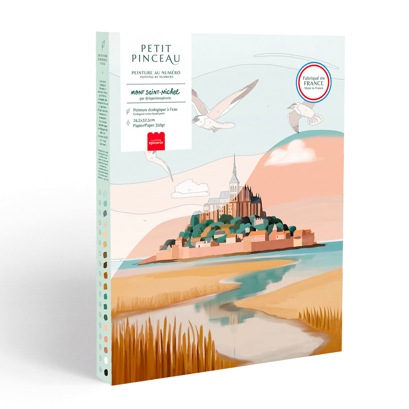Kit de peinture au numéro - Mont Saint-Michel