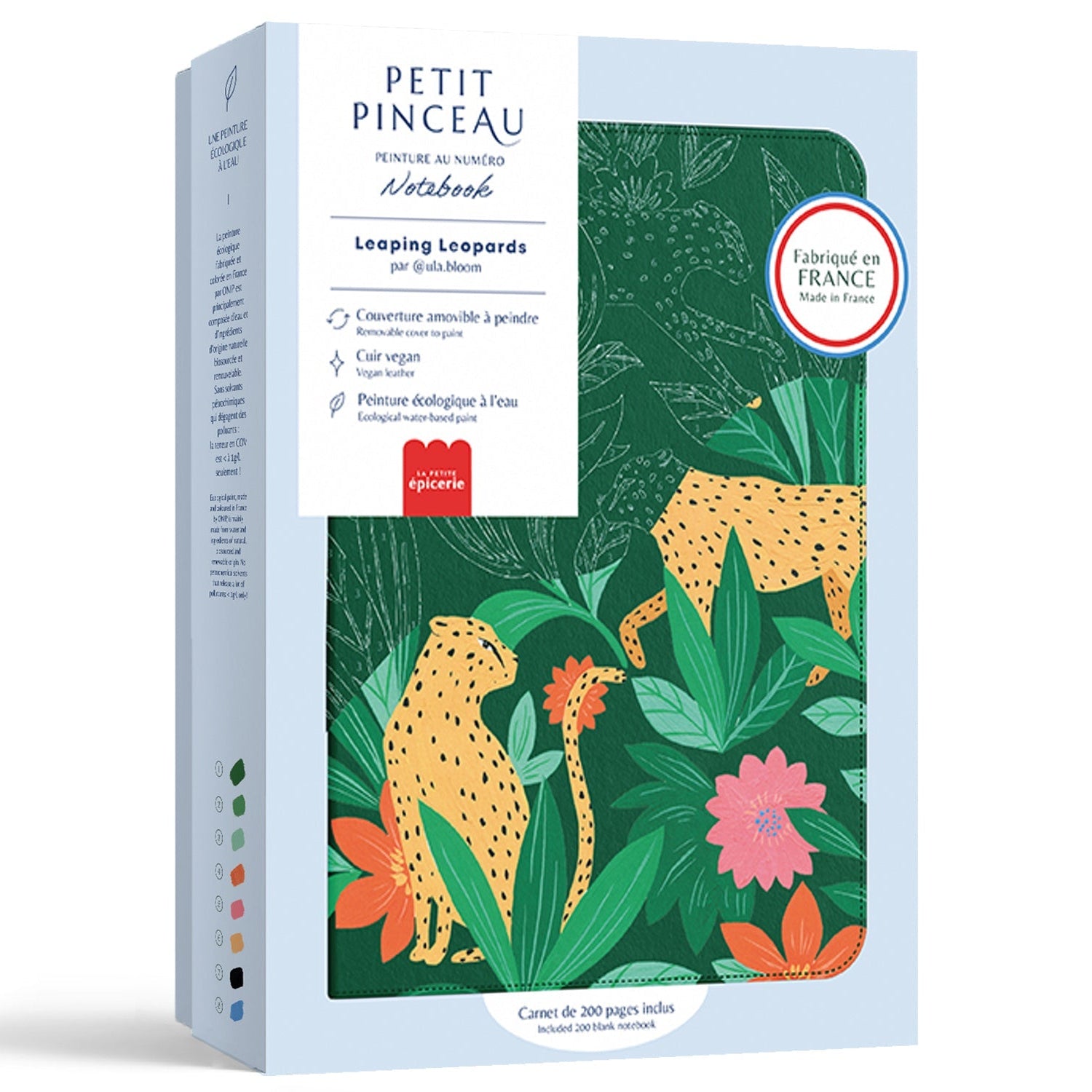 Carnet à peindre - Leaping Leopards