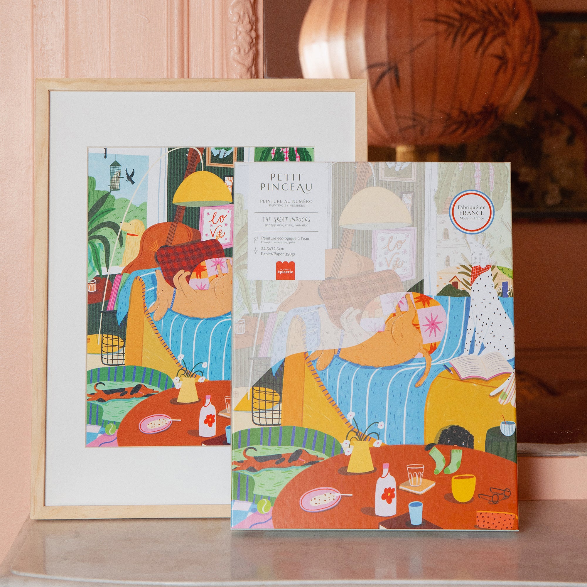 Kit de peinture au numéro - The Great Indoors
