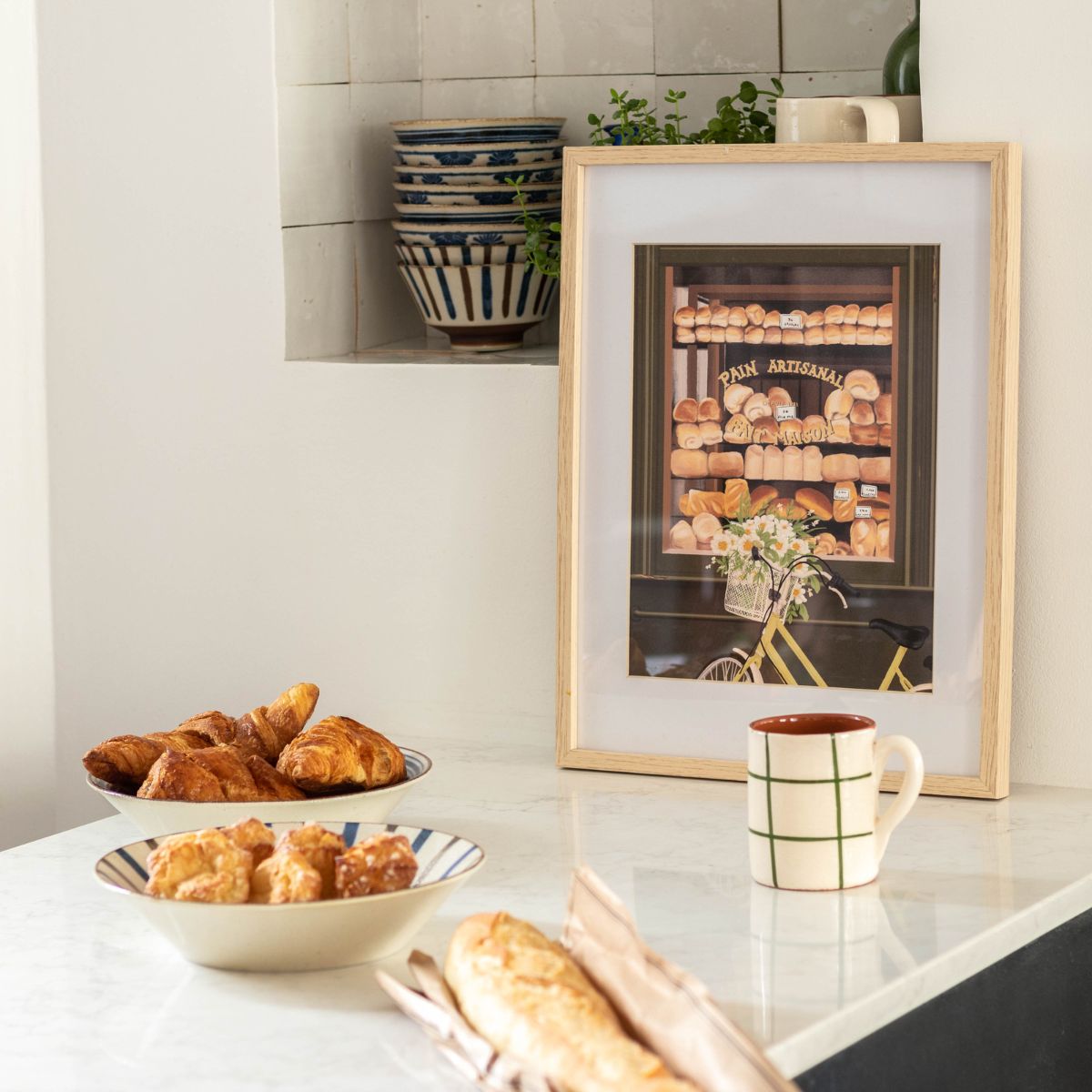 Kit peinture au numéro - Boulangerie Parisienne