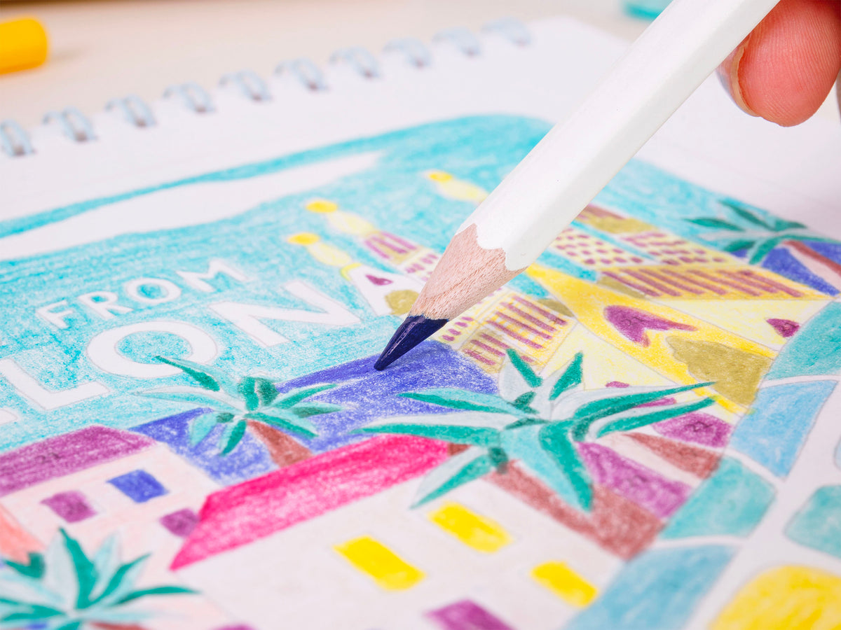 Kit de coloriage au numéro - Calendrier 2027 - City Trips