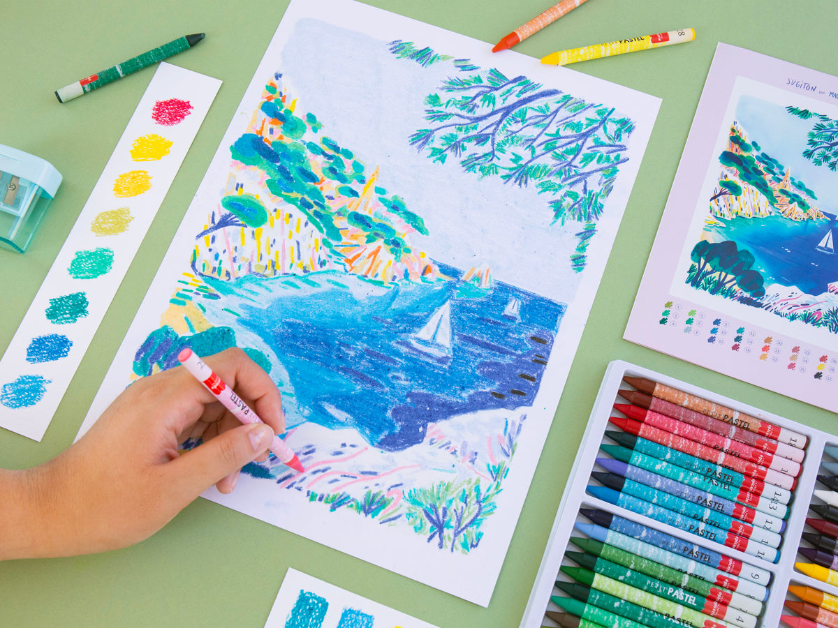 Kit de Pastels au numéro - Sugiton