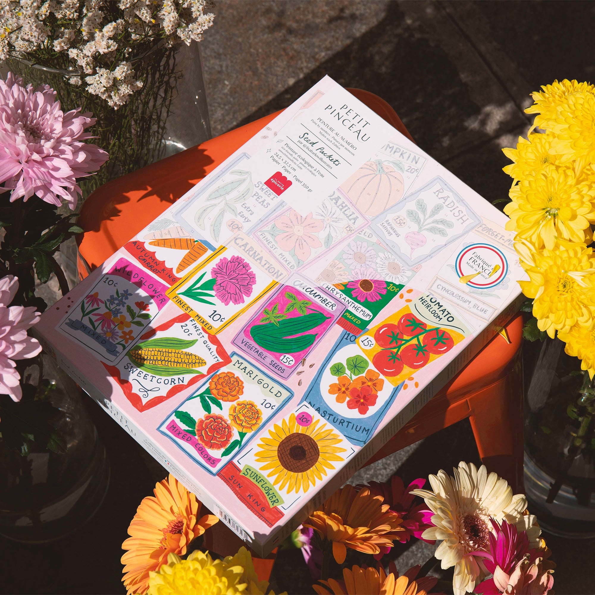 Kit de peinture au numéro - Seed Packets