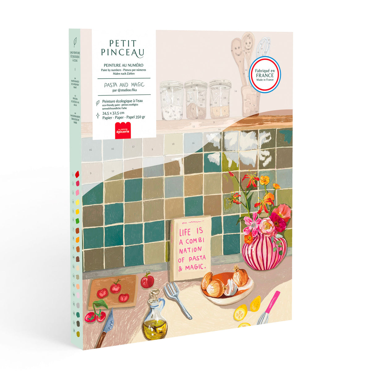 Kit de Peinture au numéro - Pasta & Magic