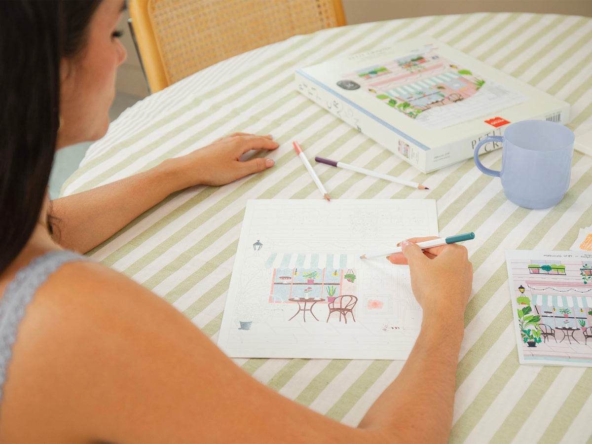 Kit de Coloriage au numero Morning Spot Petit Crayon 