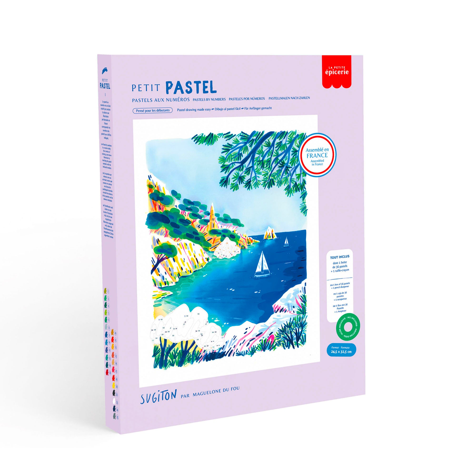 Kit de Pastels au numéro - Sugiton