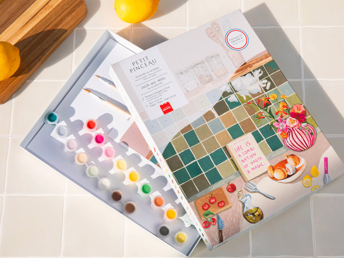 Kit de Peinture au numéro - Pasta & Magic
